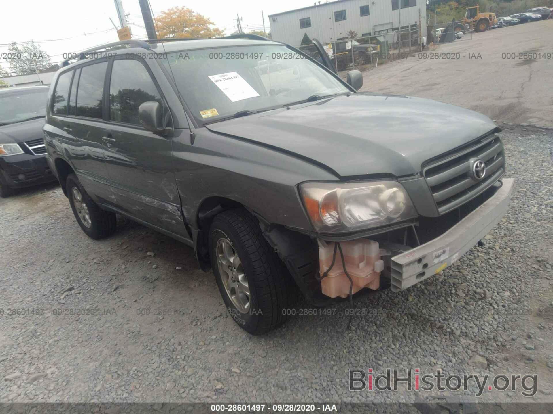 Photo JTEEP21A460162335 - TOYOTA HIGHLANDER 2006