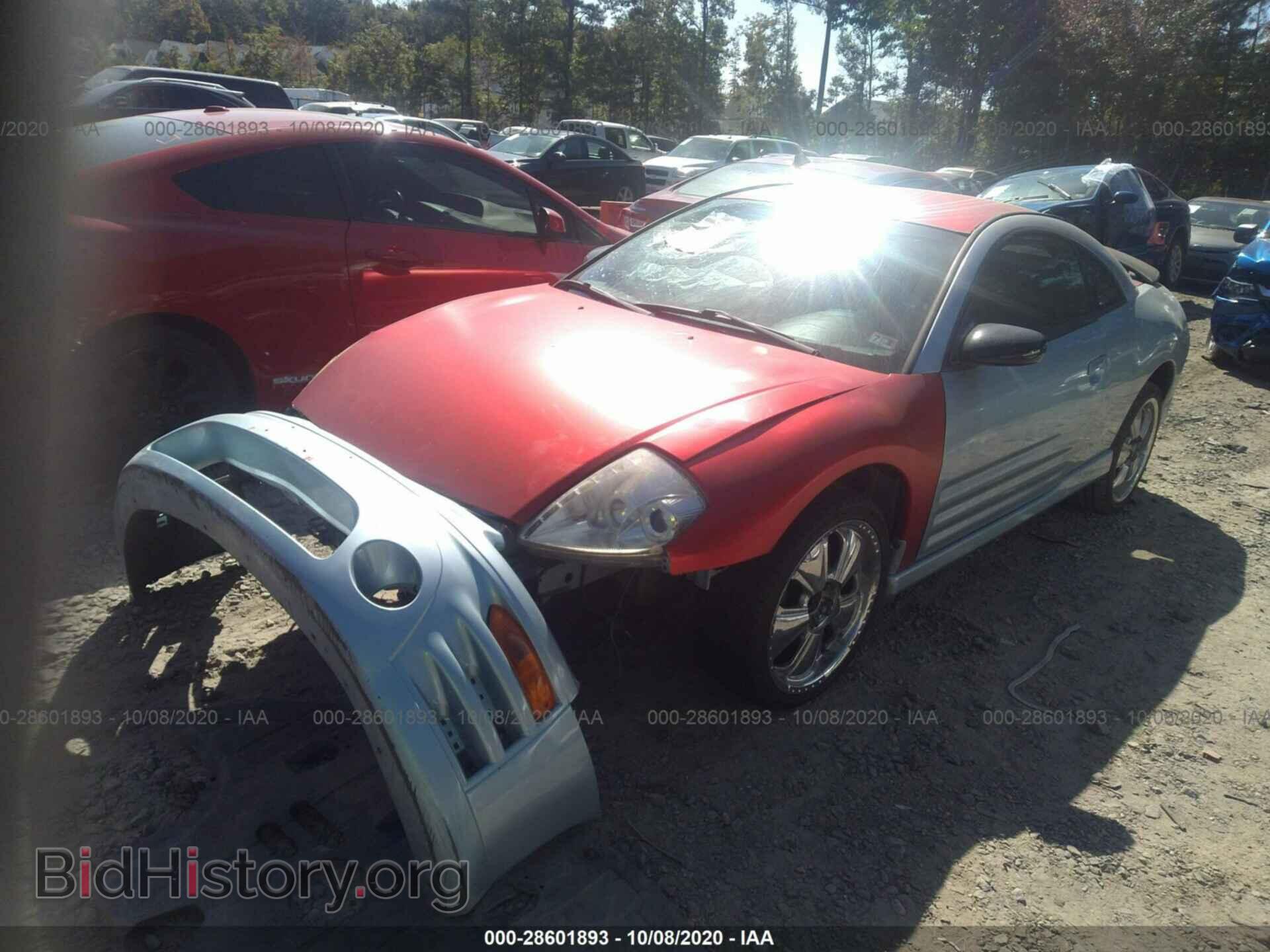 2003 MITSUBISHI ECLIPSE - VIN: 4A3AC84H33E201745 - Фото 2