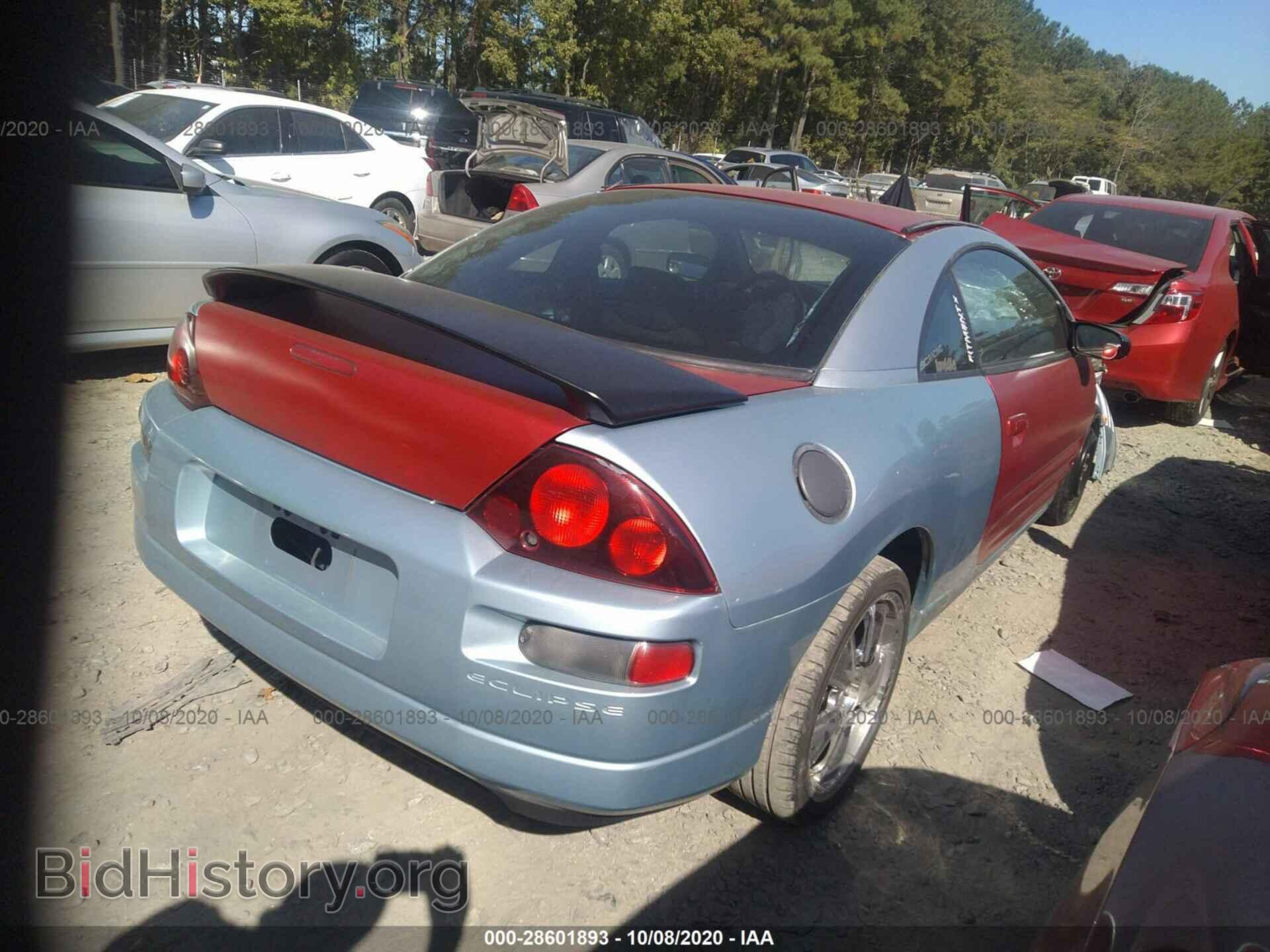 2003 MITSUBISHI ECLIPSE - VIN: 4A3AC84H33E201745 - Фото 4