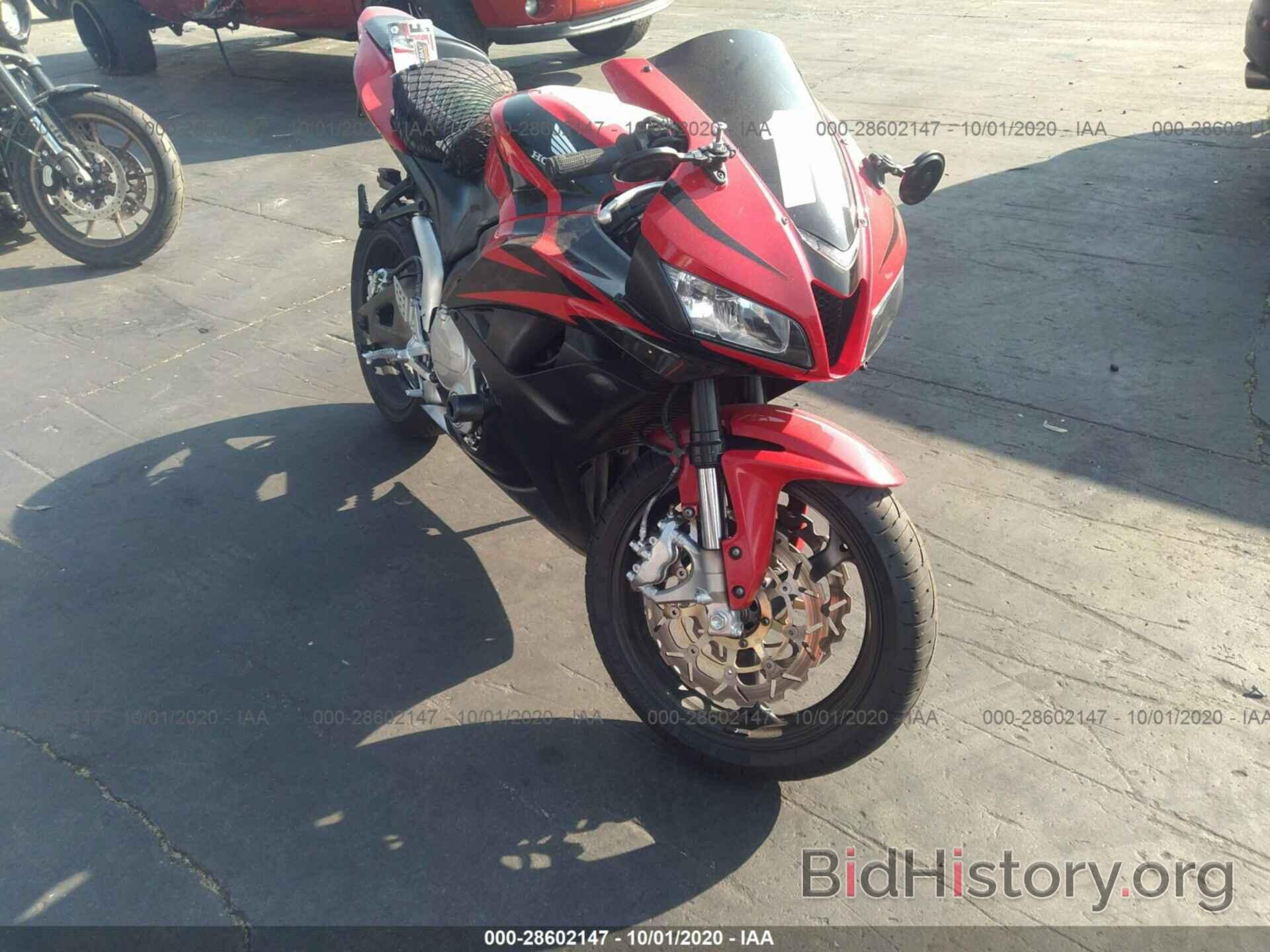 Photo JH2PC40188M101059 - HONDA CBR600 2008