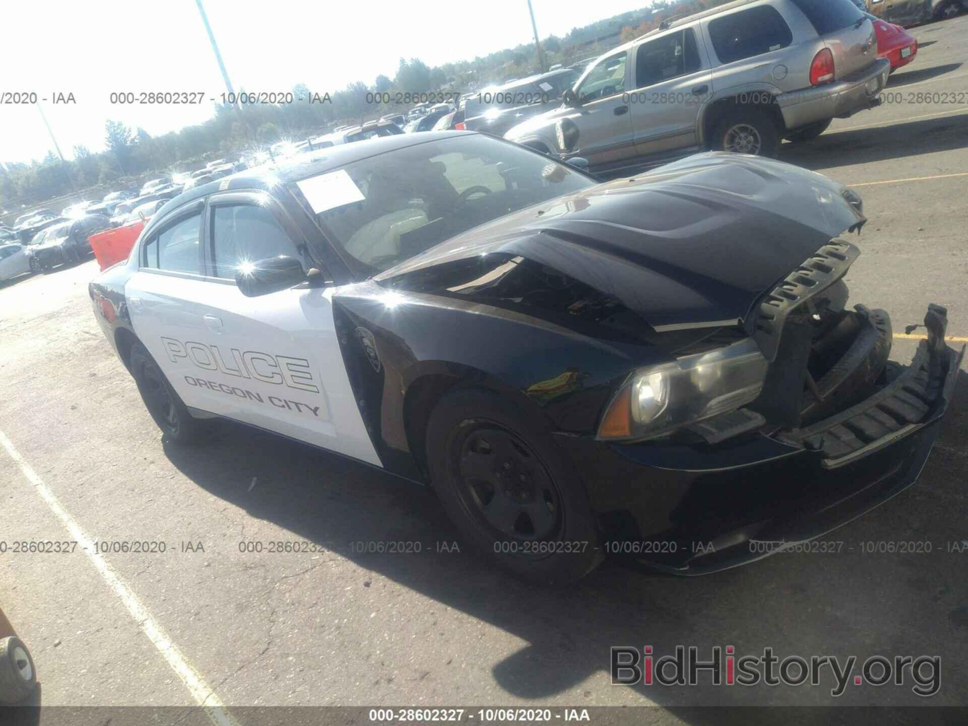 Photo 2C3CDXAT6EH115843 - DODGE CHARGER 2014