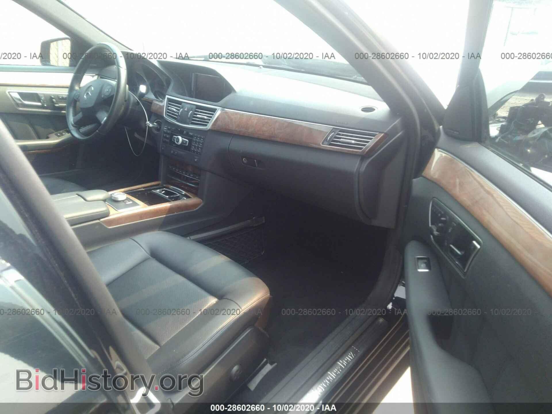 2012 MERCEDES-BENZ E-CLASS - VIN: WDDHF5KB7CA553259 - Фото 5