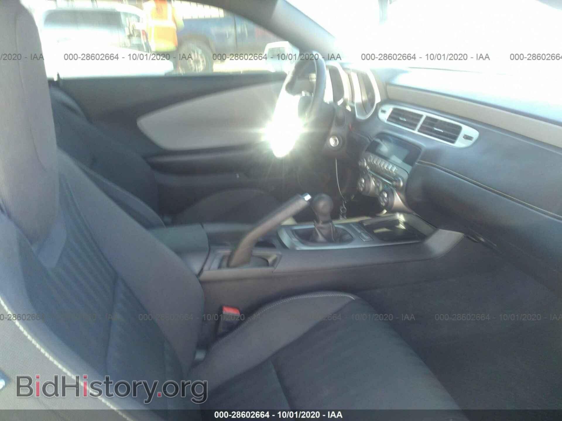 2012 CHEVROLET CAMARO - VIN: 2G1FE1E30C9121036 - Фото 5