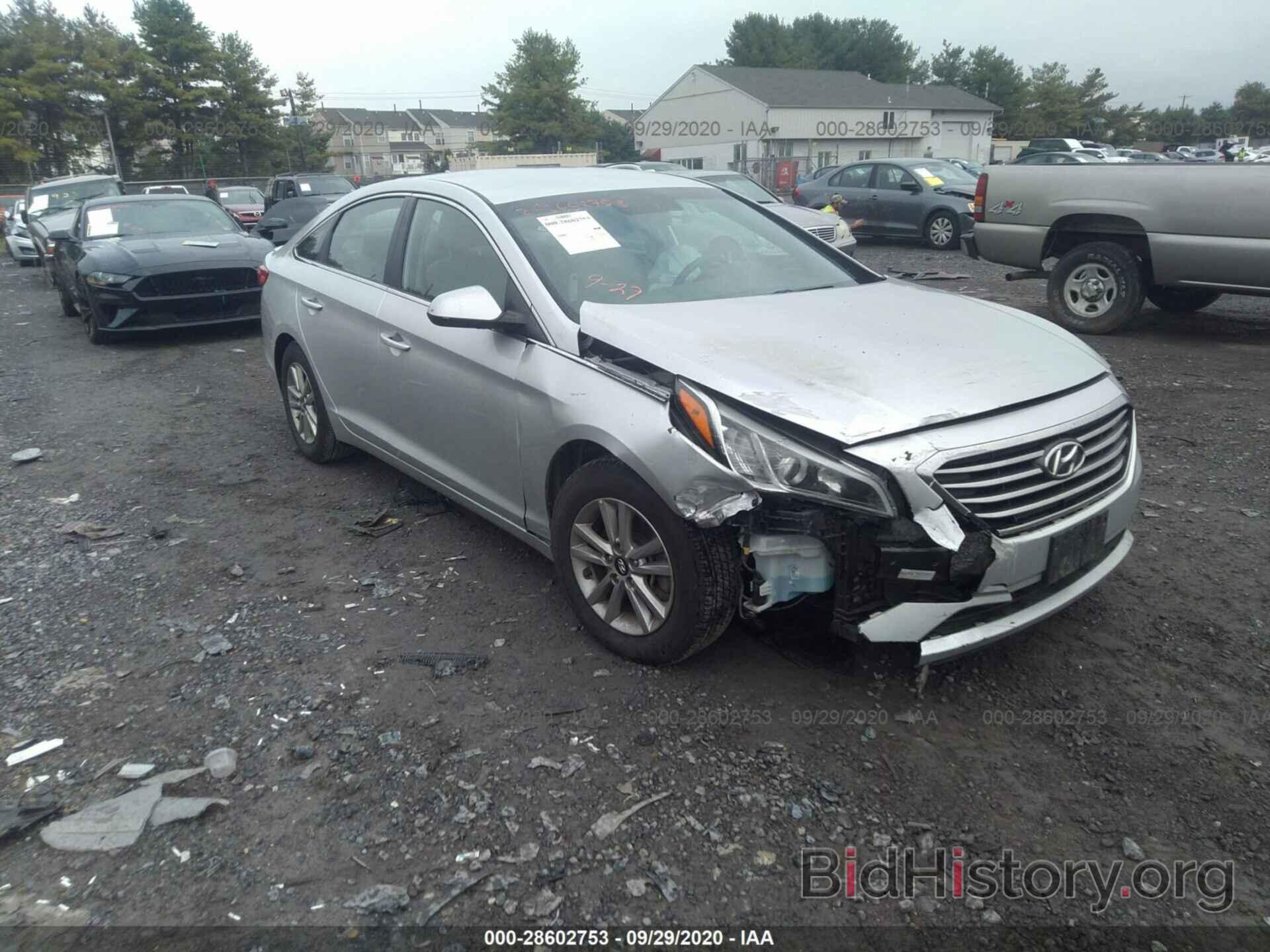 Photo 5NPE24AF1GH348848 - HYUNDAI SONATA 2016