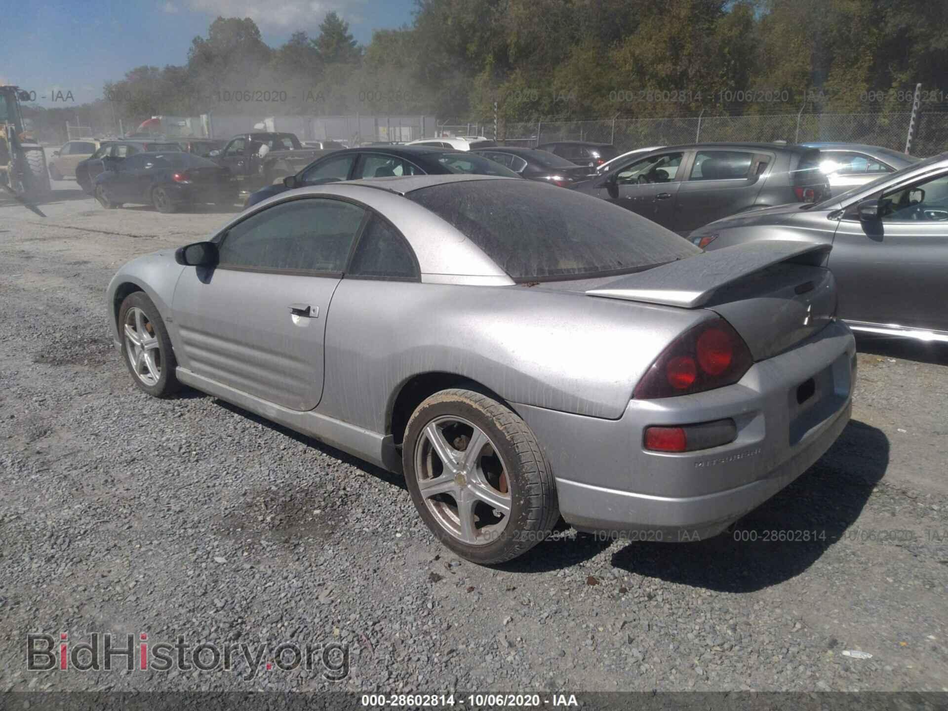 2001 MITSUBISHI ECLIPSE - VIN: 4A3AC84H71E026882 - Фото 3