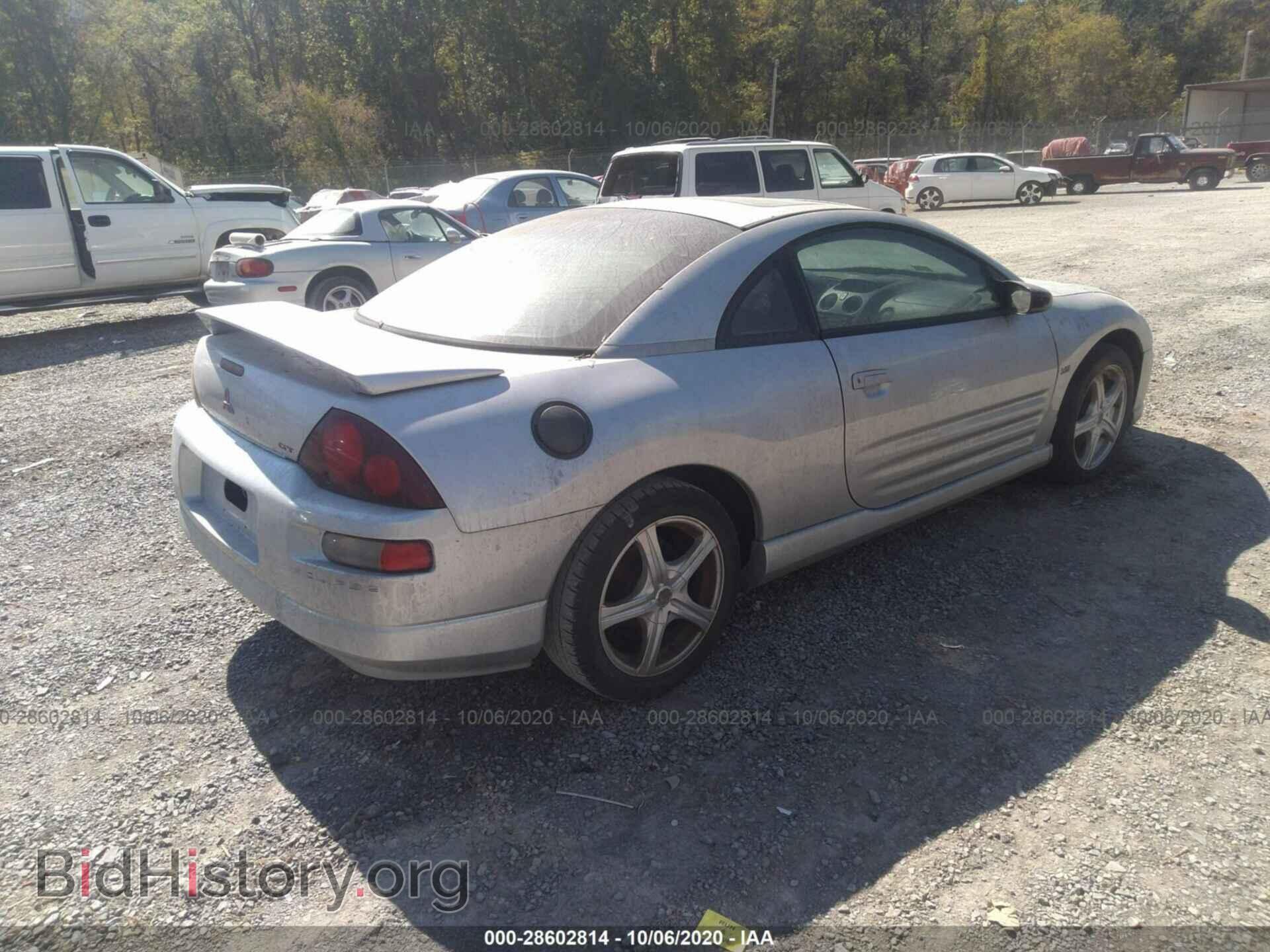 2001 MITSUBISHI ECLIPSE - VIN: 4A3AC84H71E026882 - Фото 4