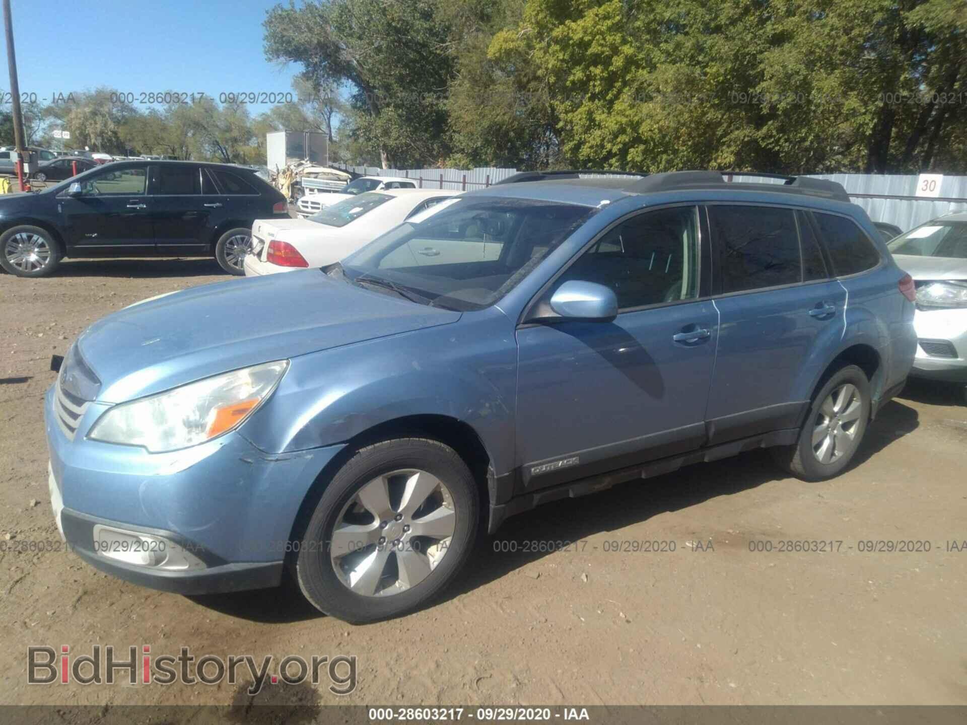 2010 SUBARU OUTBACK - VIN: 4S4BRBKC0A3358650 - Фото 2