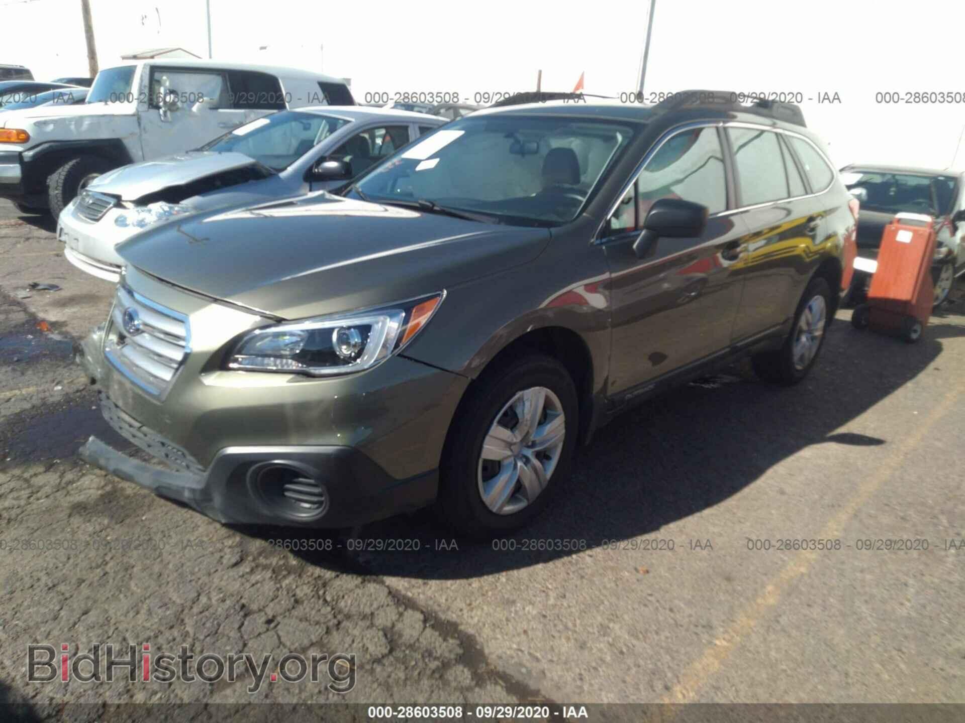 2016 SUBARU OUTBACK - VIN: 4S4BSAAC2G3209651 - Фото 2
