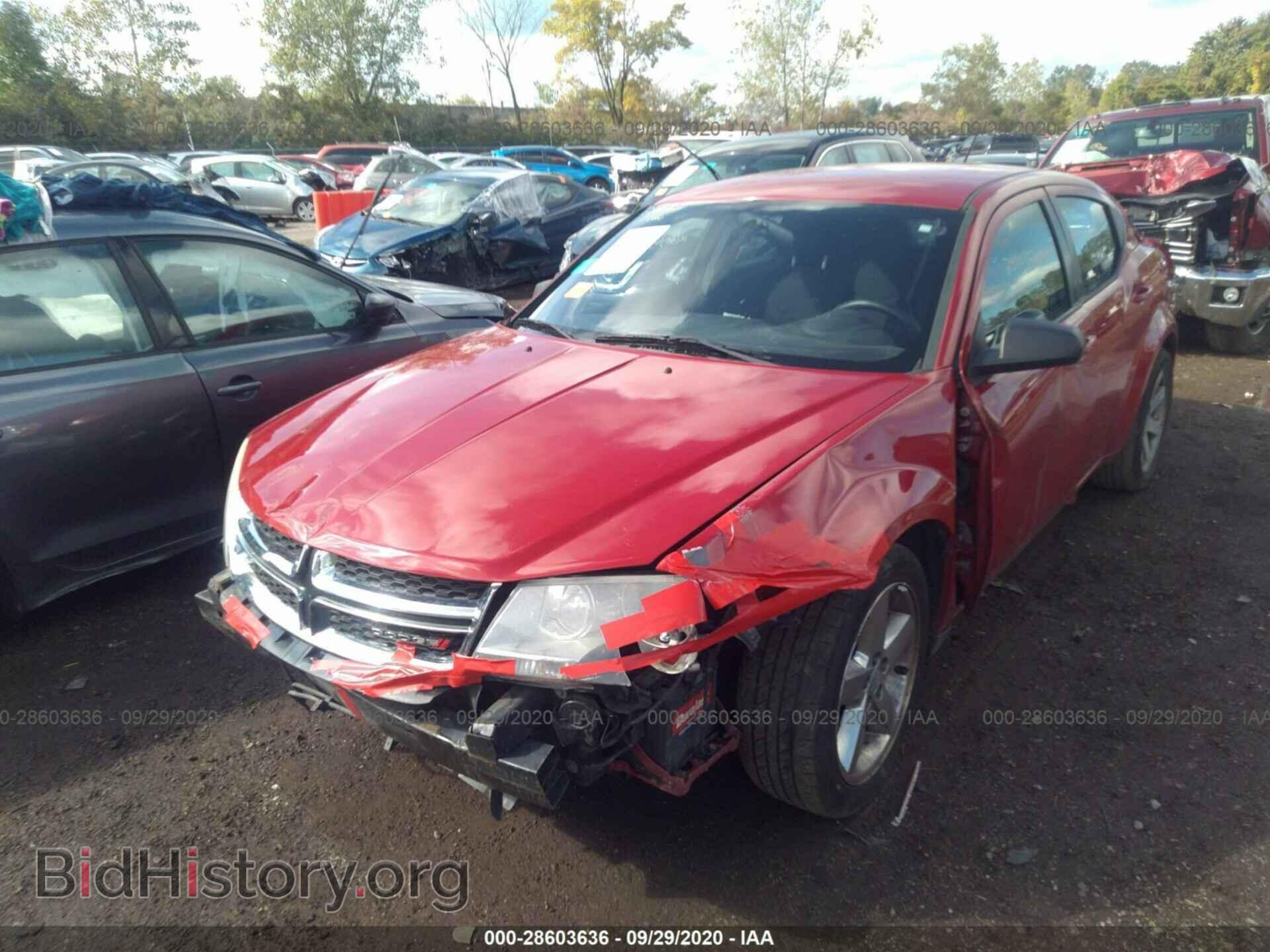 2013 DODGE AVENGER - VIN: 1C3CDZAB9DN564359 - Фото 2