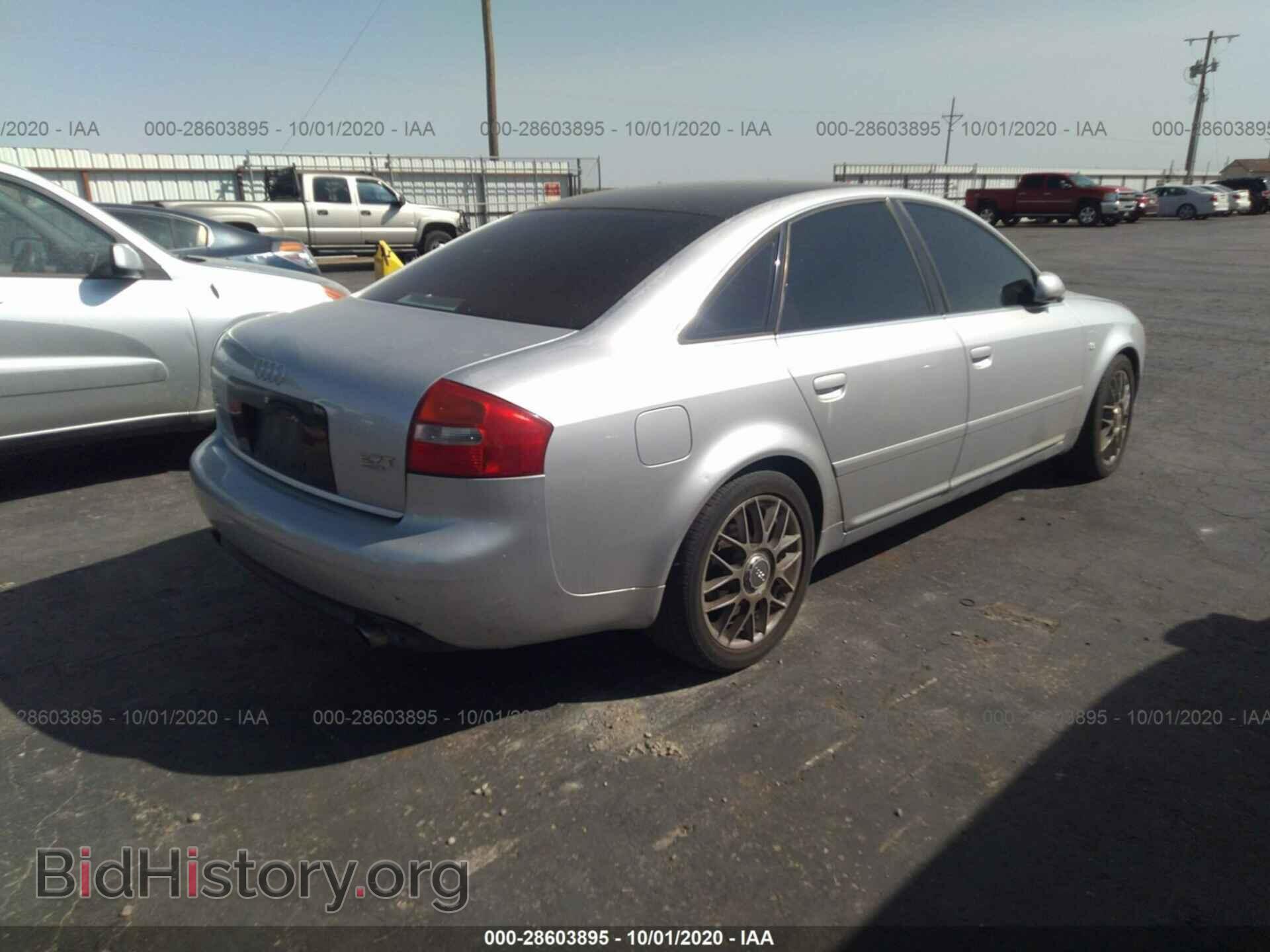 2002 AUDI A6 - VIN: WAULD64BX2N027256 - Фото 4