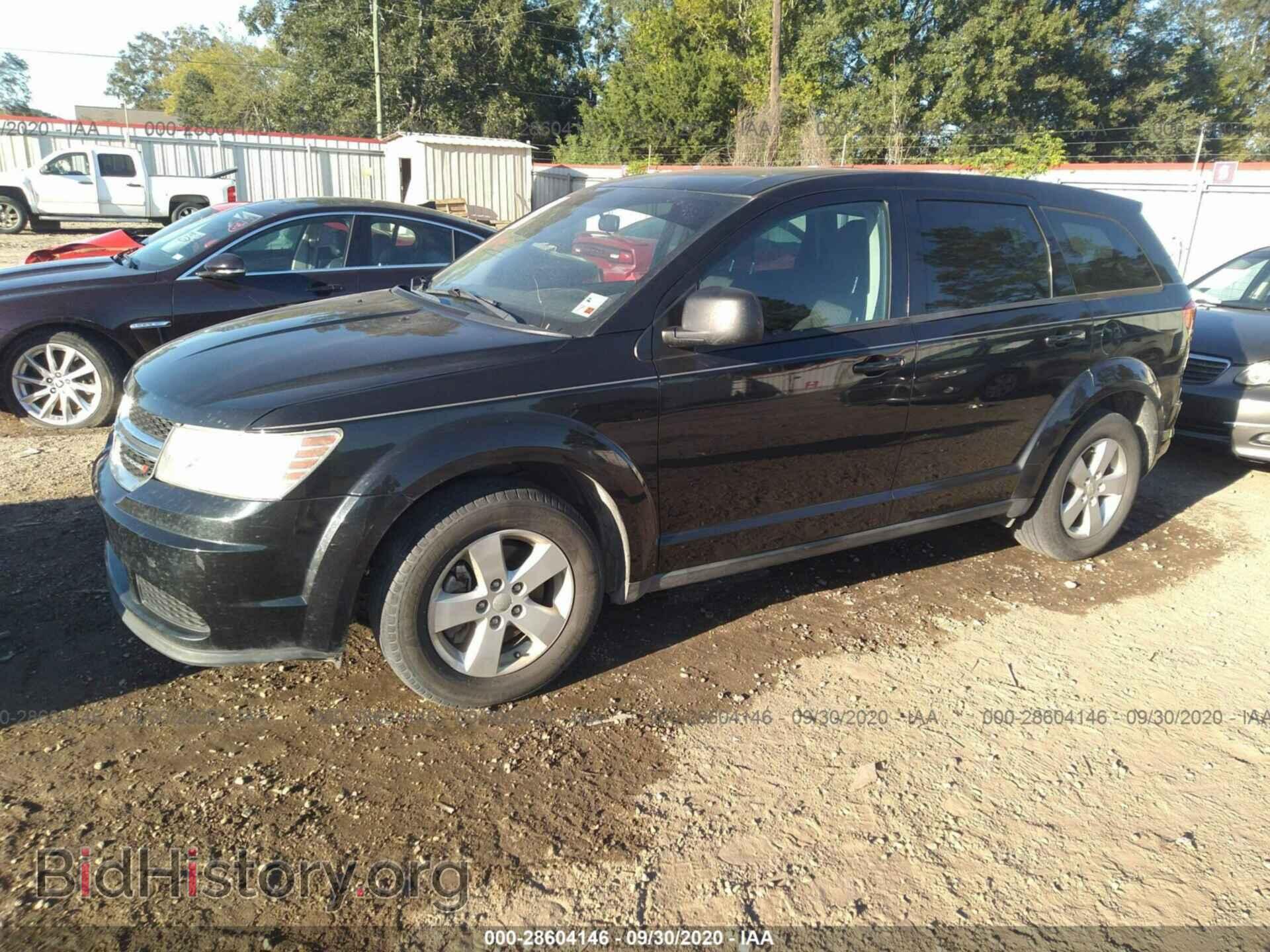 2013 DODGE JOURNEY - VIN: 3C4PDCAB5DT594842 - Фото 2