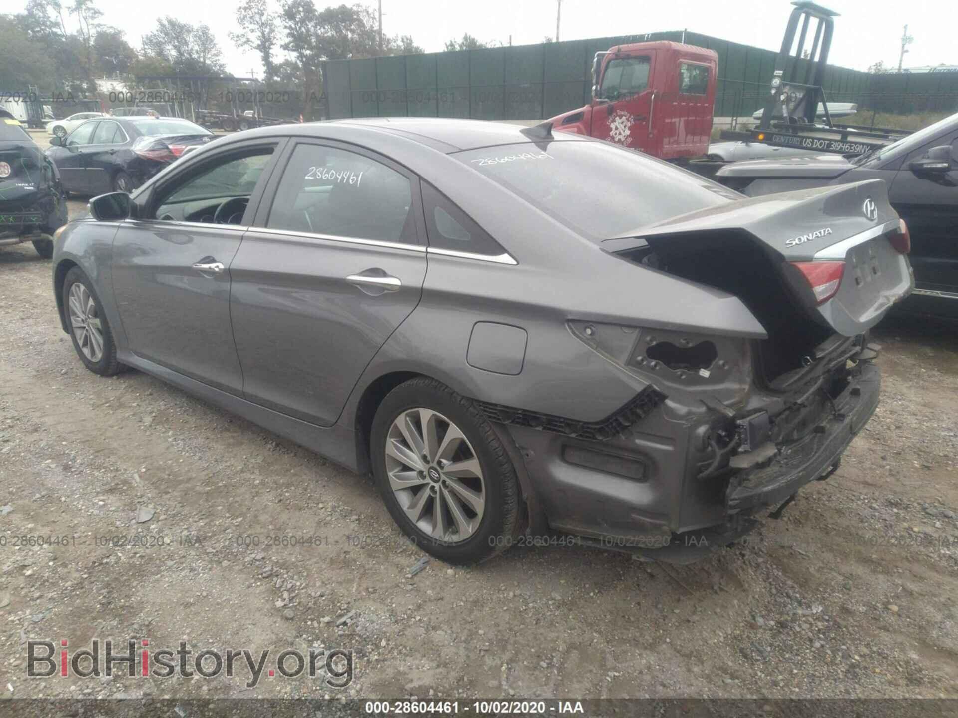 2014 HYUNDAI SONATA - VIN: 5NPEC4AC0EH849858 - Фото 3