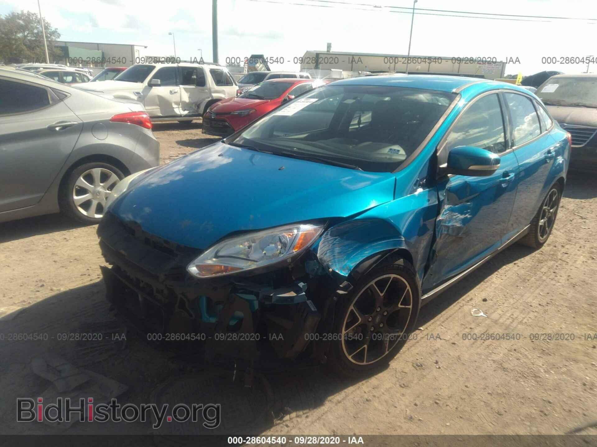 2014 FORD FOCUS - VIN: 1FADP3F28EL229609 - Фото 2