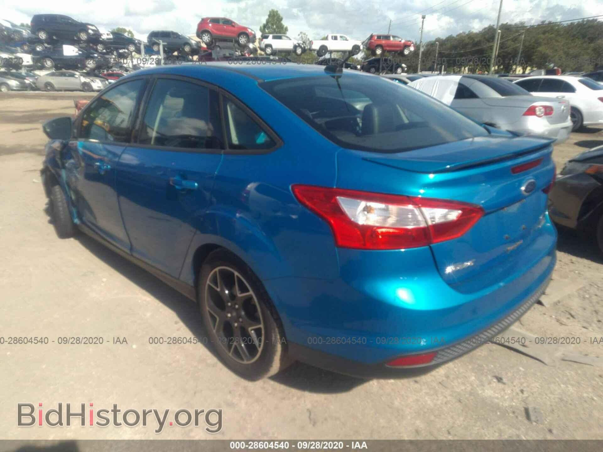 2014 FORD FOCUS - VIN: 1FADP3F28EL229609 - Фото 3