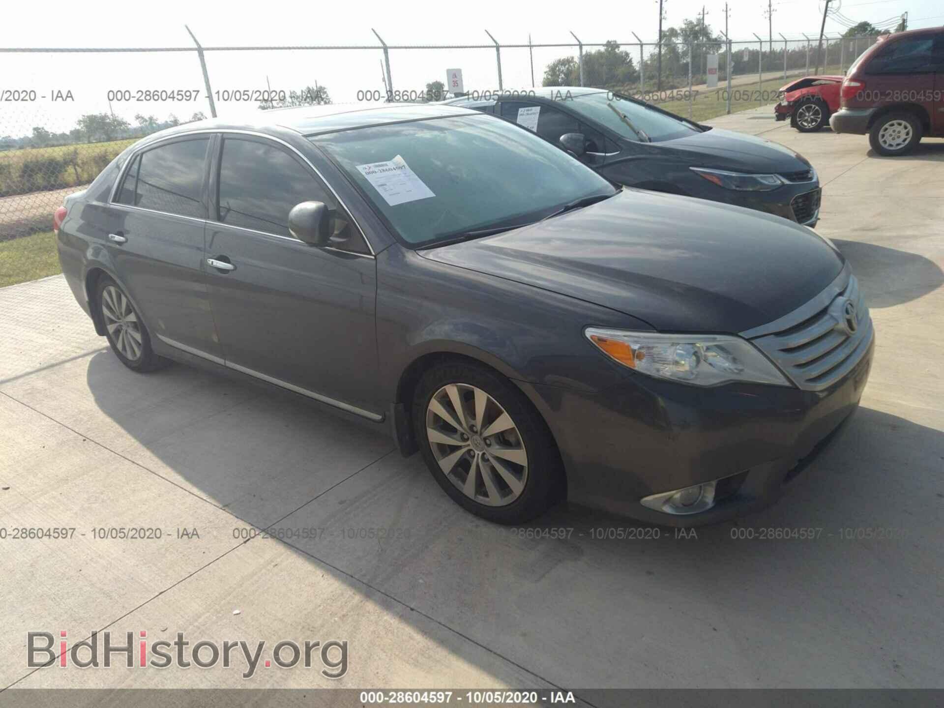 Фотография 4T1BK3DB4CU467351 - TOYOTA AVALON 2012