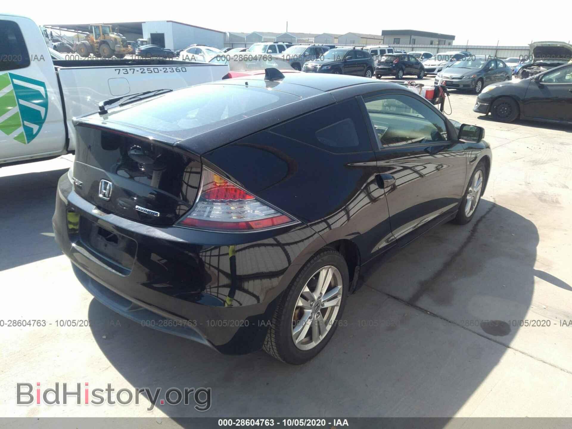 2012 HONDA CR-Z - VIN: JHMZF1D69CS004128 - Фото 4