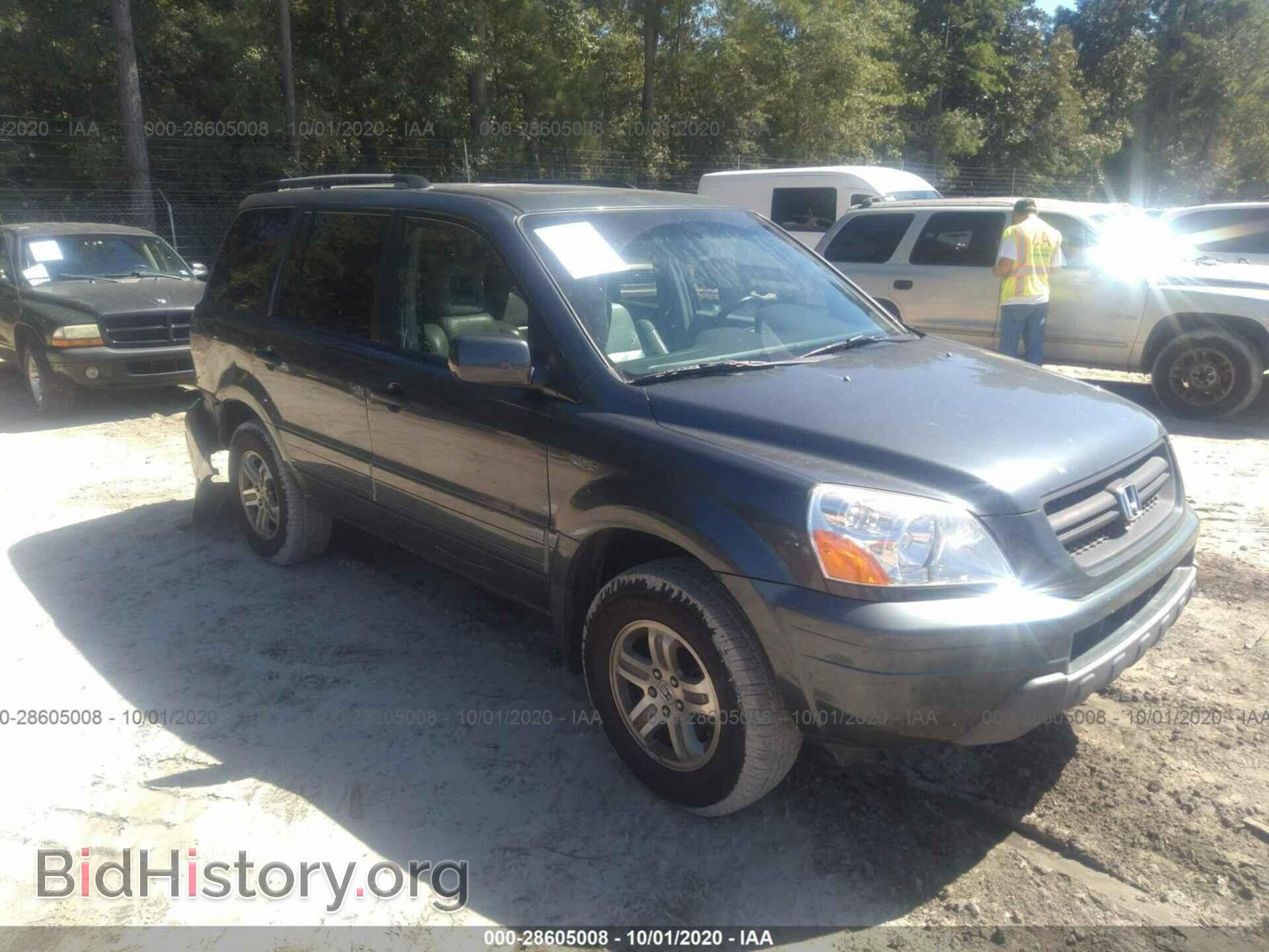 Фотография 5FNYF18595B007769 - HONDA PILOT 2005