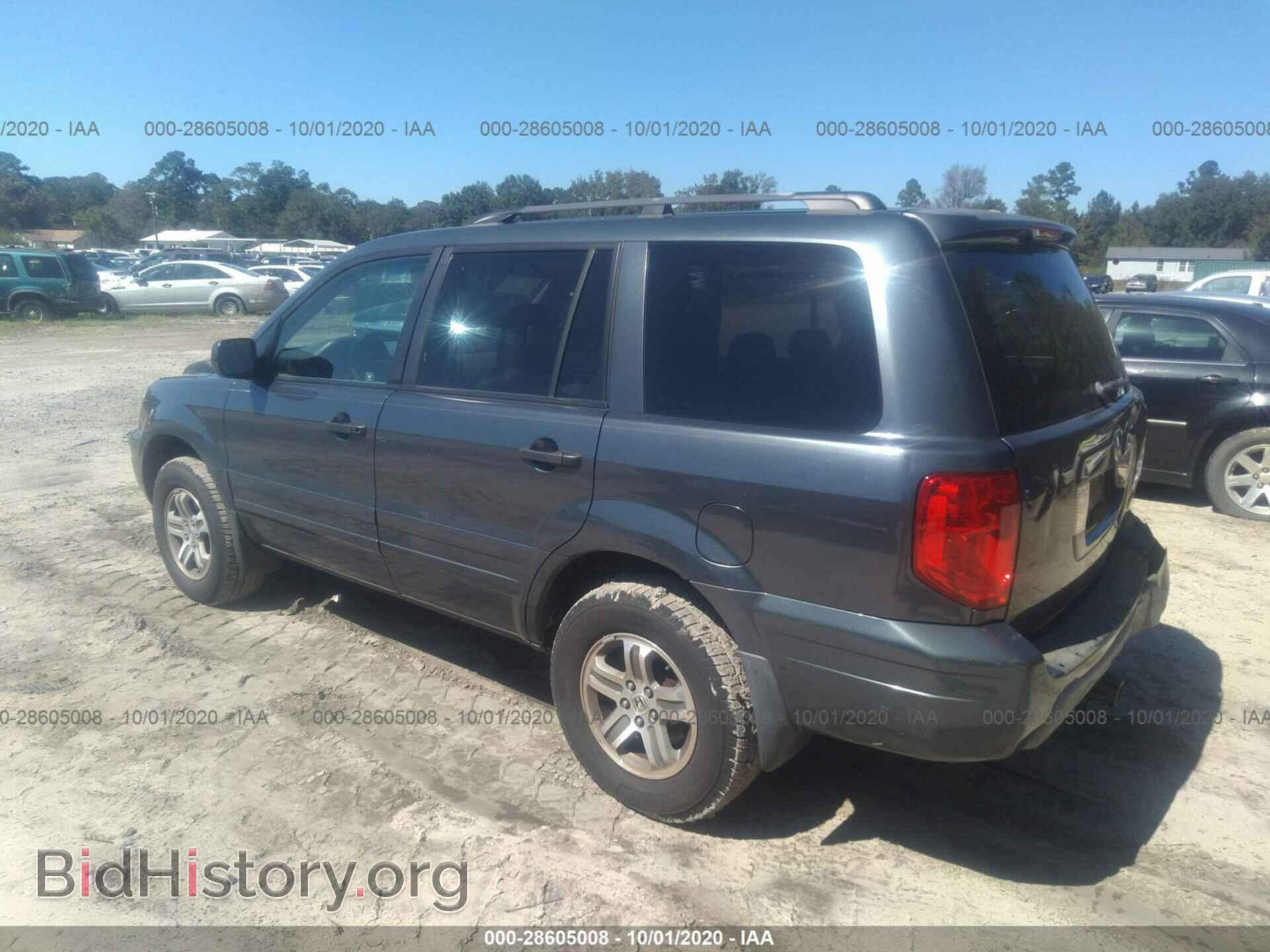 2005 HONDA PILOT - VIN: 5FNYF18595B007769 - Фото 3