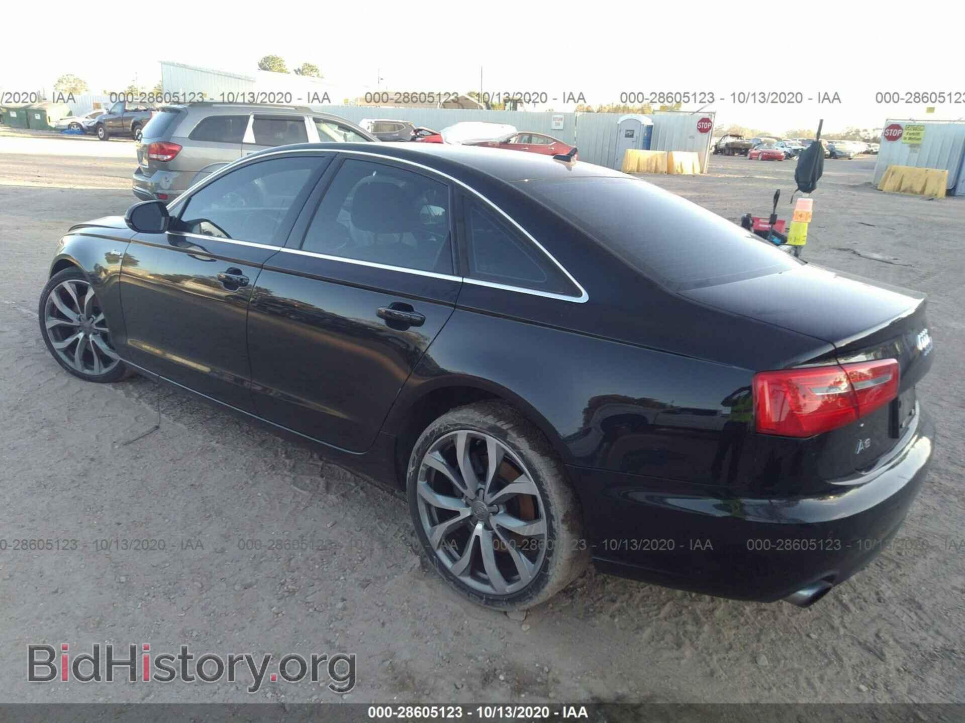 2013 AUDI A6 - VIN: WAUGGAFCXDN091110 - Фото 3