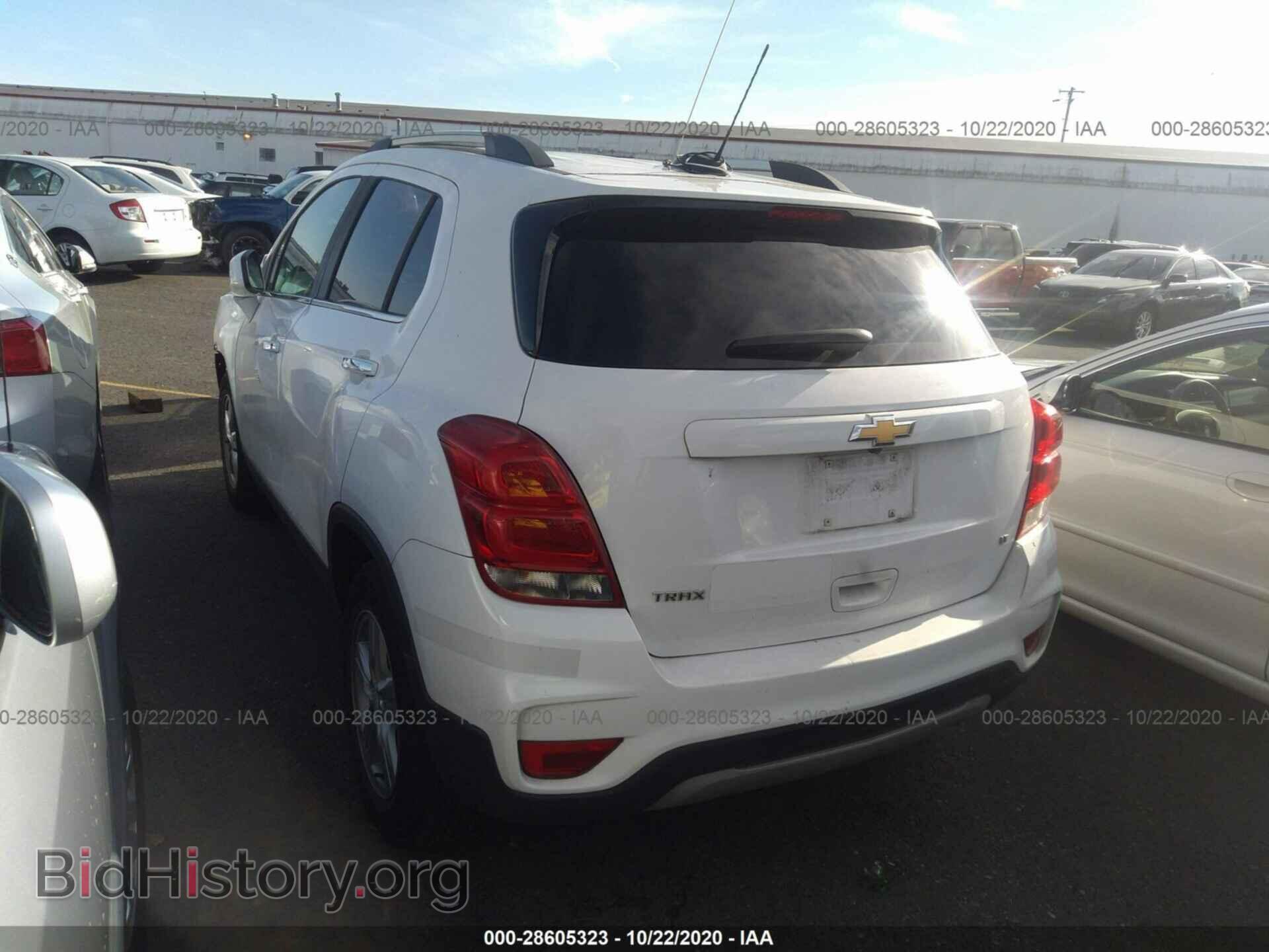 2017 CHEVROLET TRAX - VIN: 3GNCJLSB2HL224435 - Фото 3