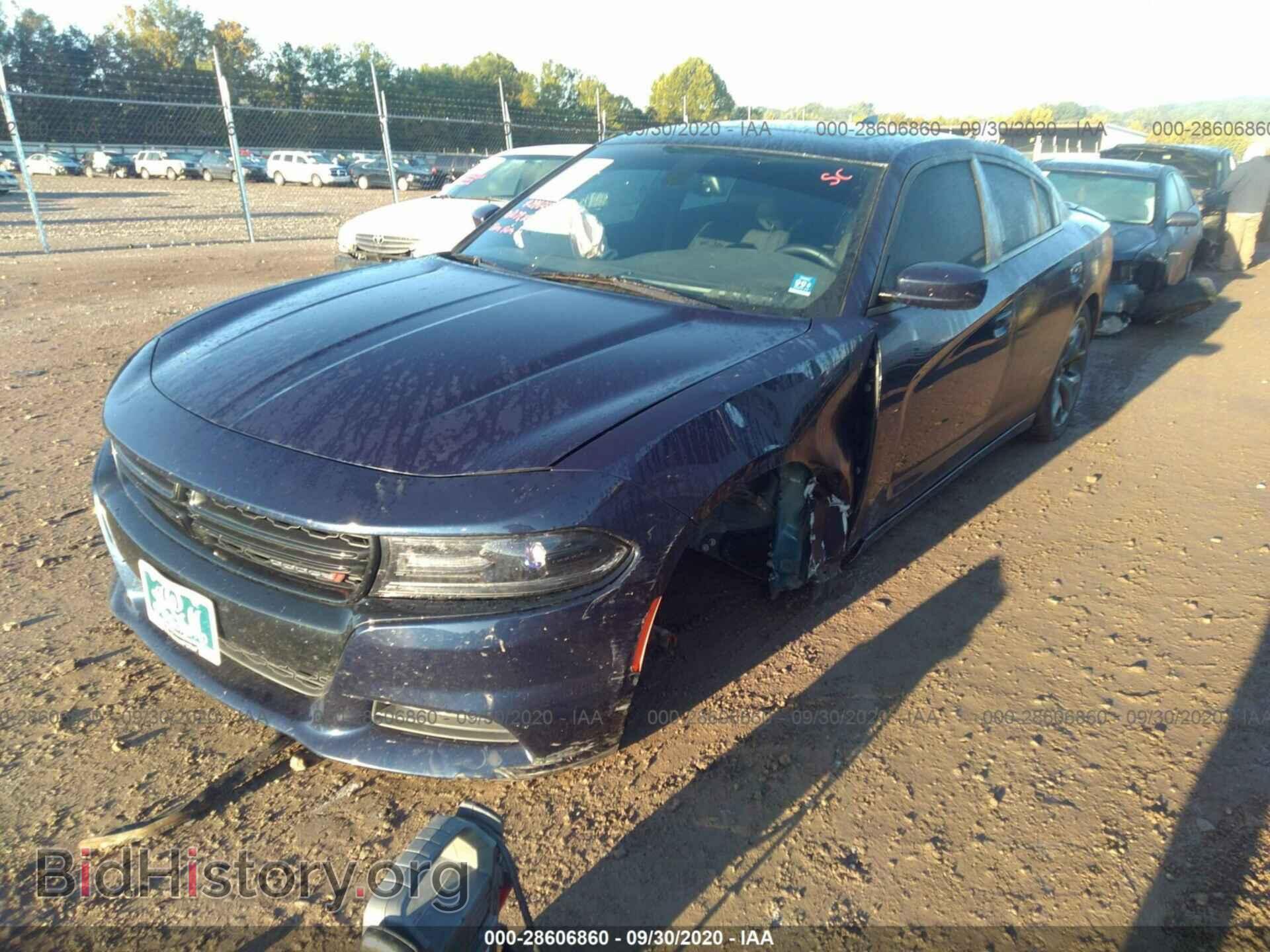 2015 DODGE CHARGER - VIN: 2C3CDXHG0FH848187 - Фото 2