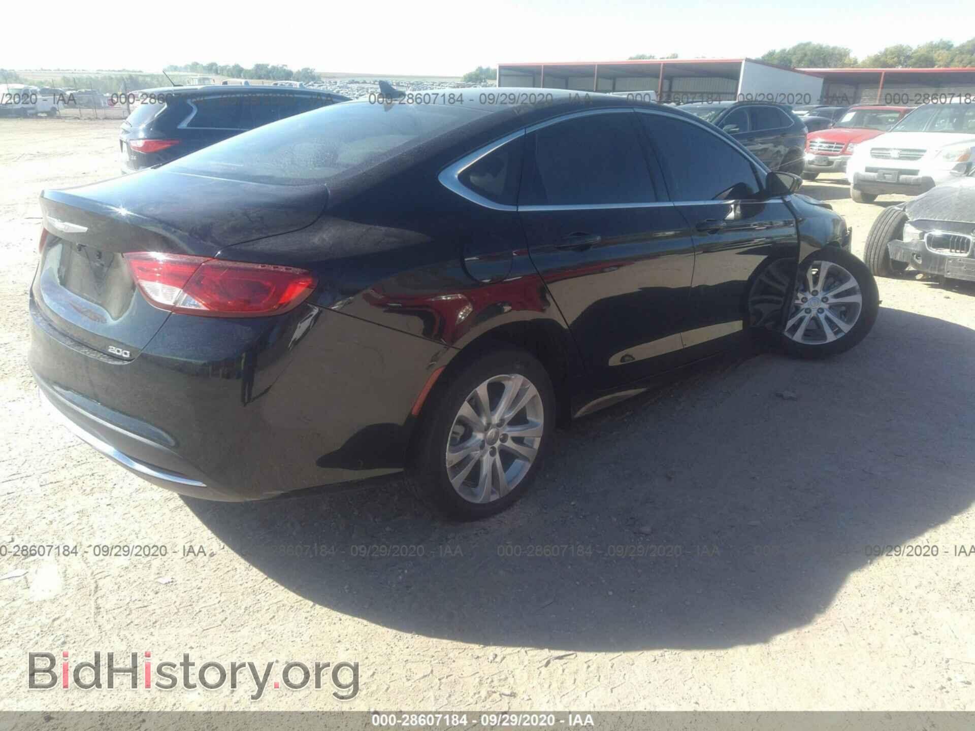 2016 CHRYSLER 200 - VIN: 1C3CCCAB0GN149905 - Фото 4