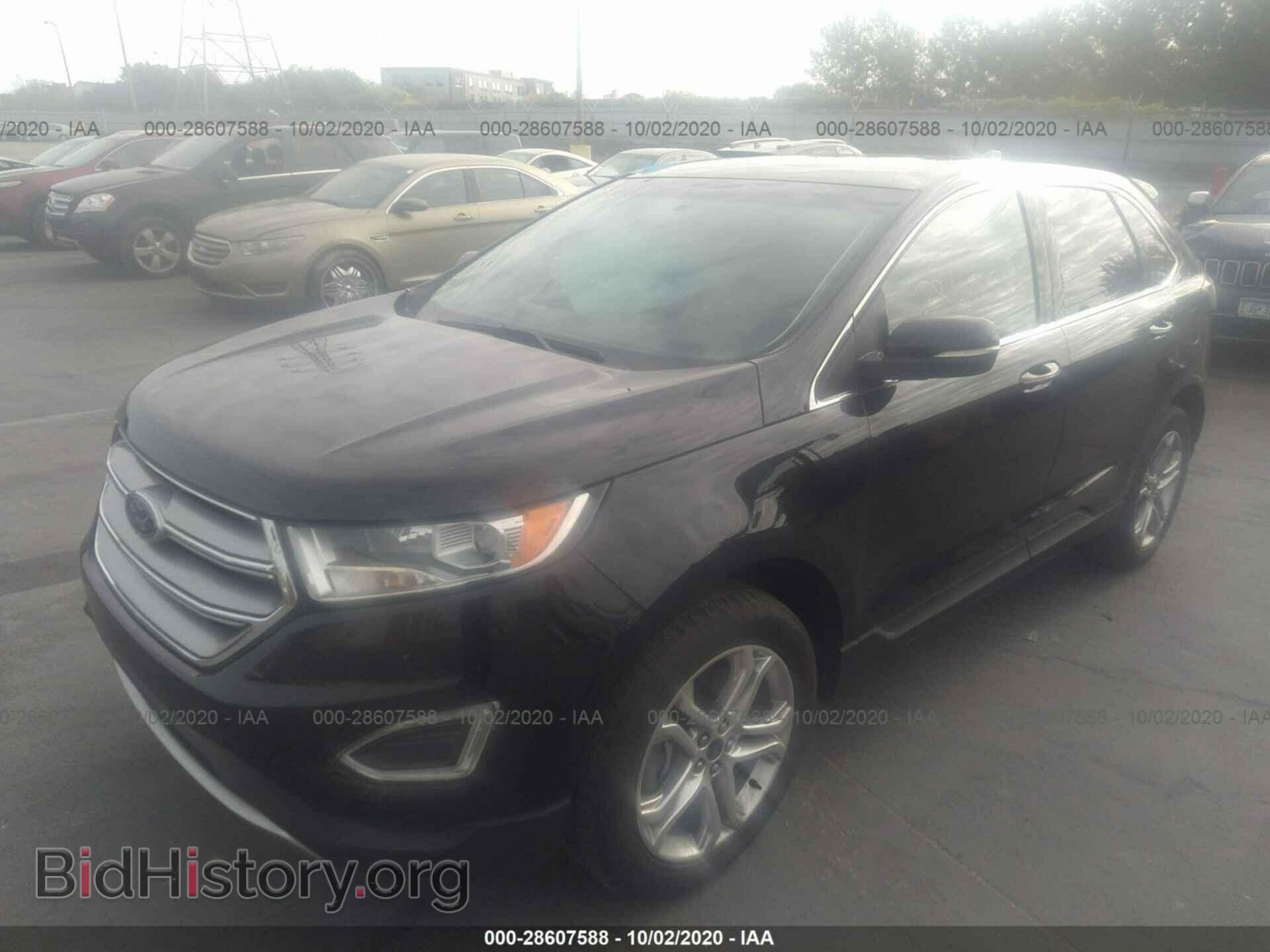 2018 FORD EDGE - VIN: 2FMPK4K92JBB43748 - Фото 2