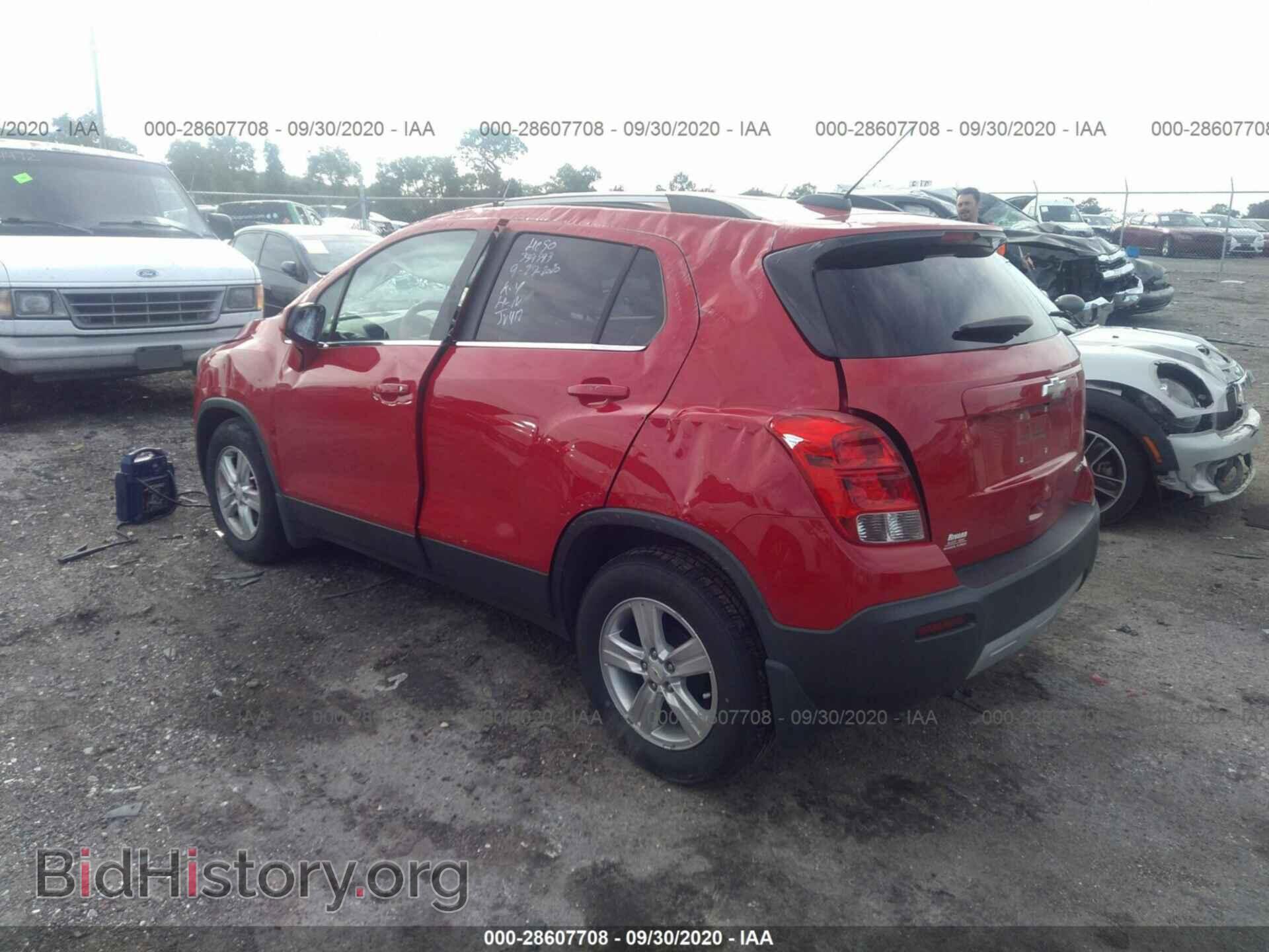 2015 CHEVROLET TRAX - VIN: KL7CJLSB0FB238824 - Фото 3