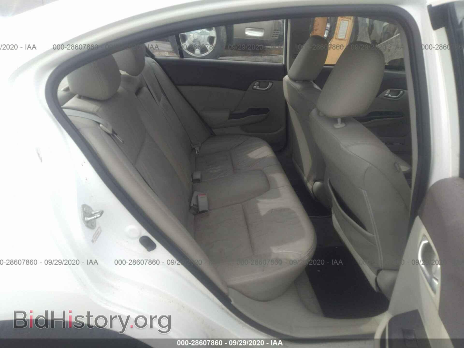 2012 HONDA CIVIC SDN - VIN: 19XFB2F91CE003264 - Фото 8