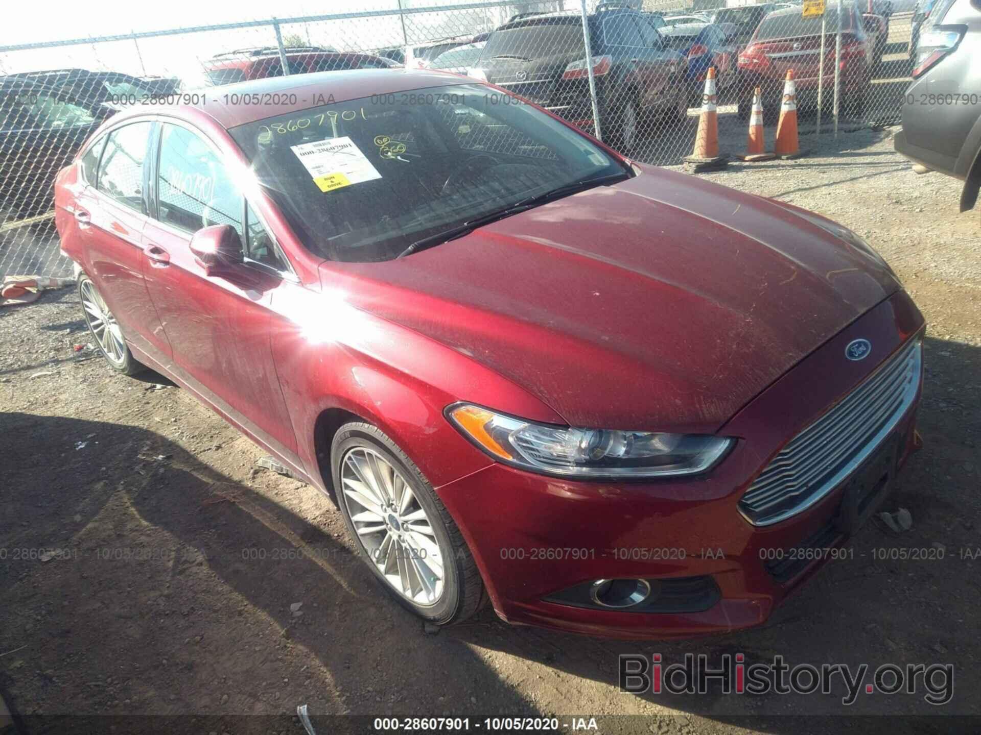 Photo 3FA6P0H98ER168877 - FORD FUSION 2014