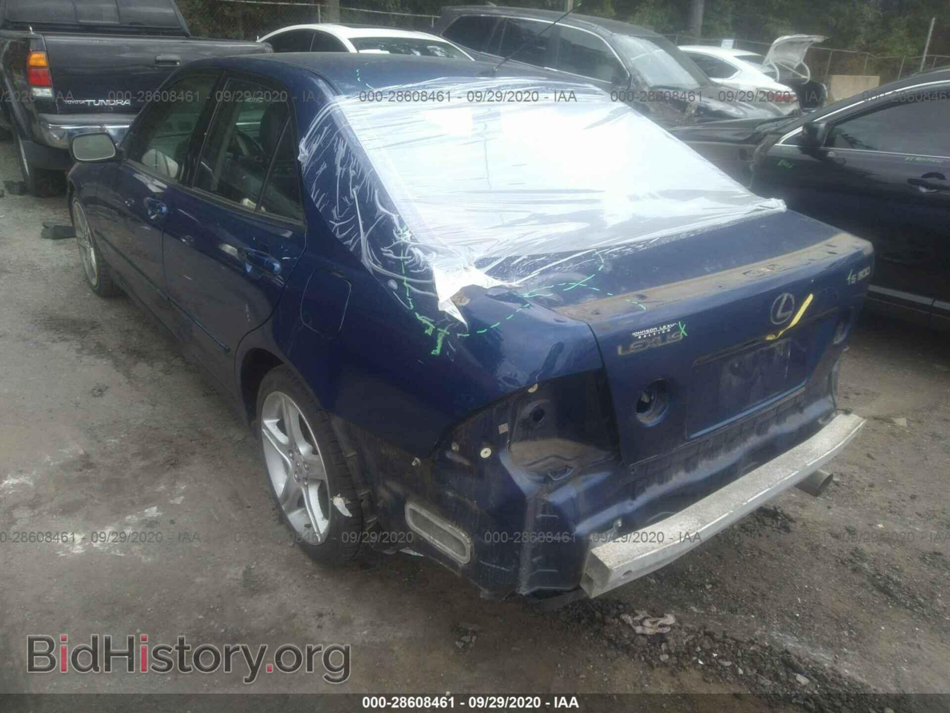2002 LEXUS IS 300 - VIN: JTHBD192120049815 - Фото 3
