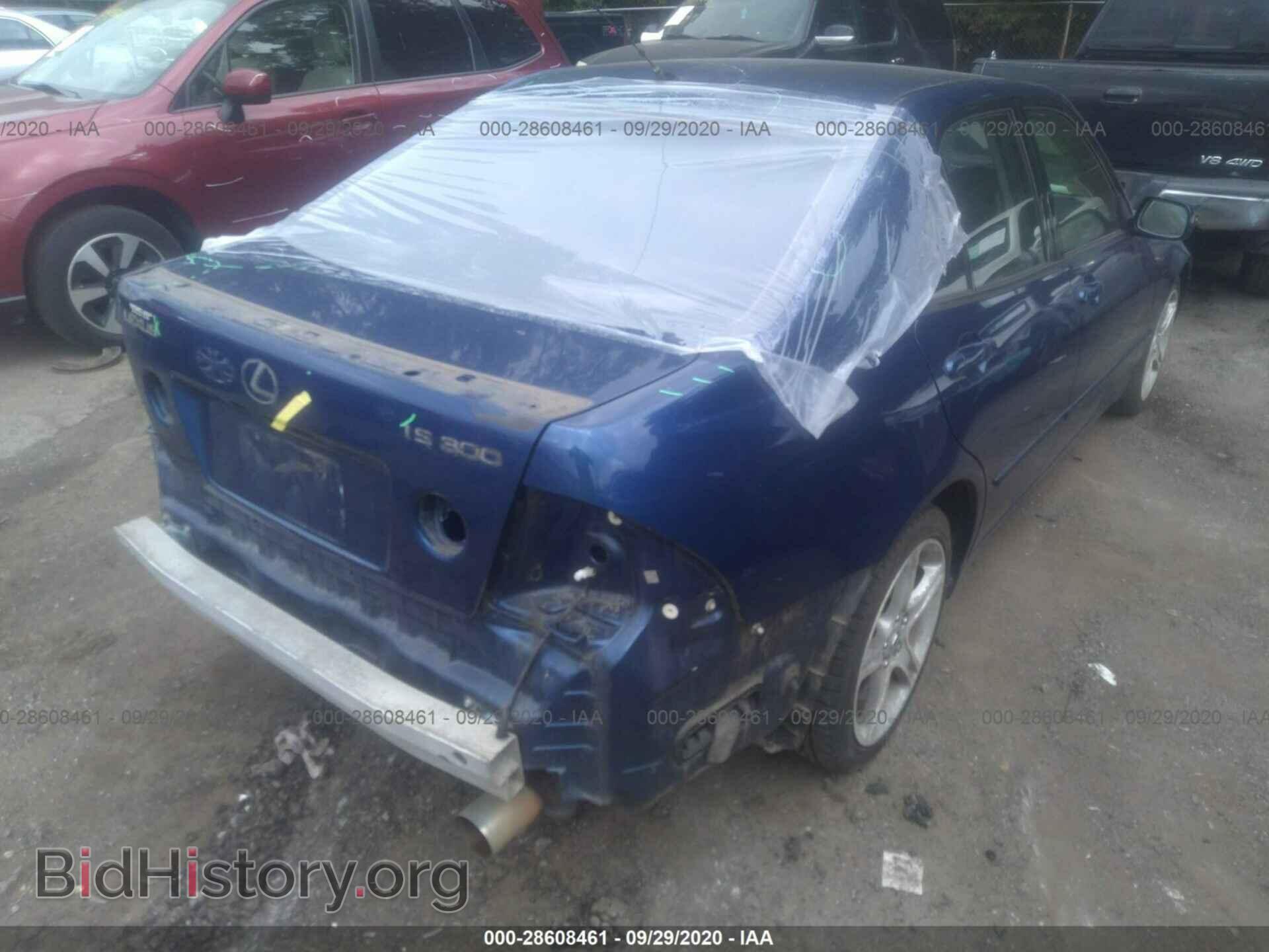 2002 LEXUS IS 300 - VIN: JTHBD192120049815 - Фото 4