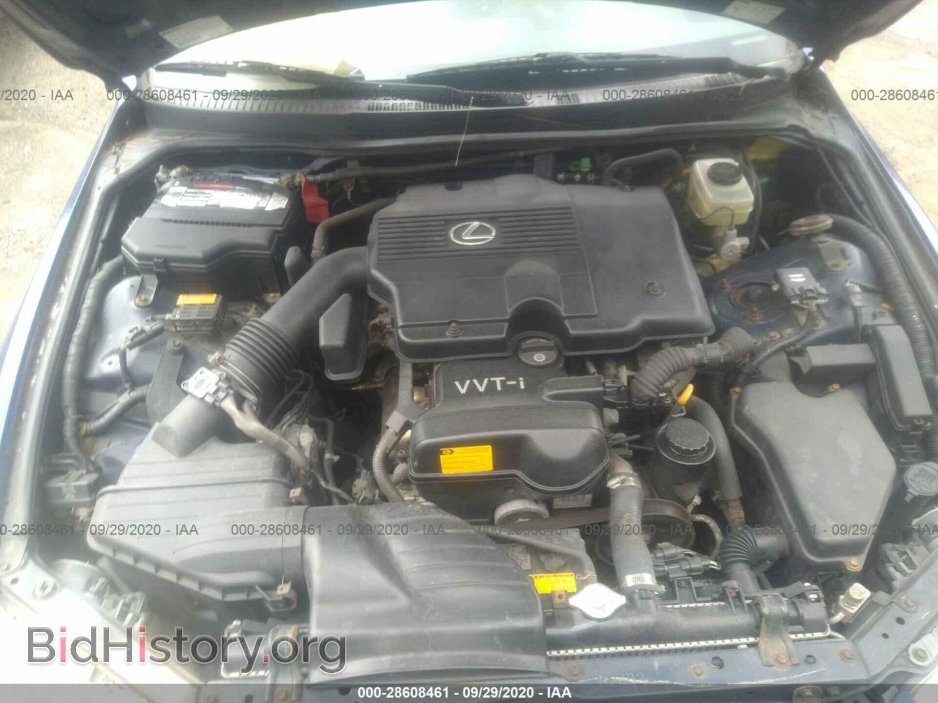 2002 LEXUS IS 300 - VIN: JTHBD192120049815 - Фото 10