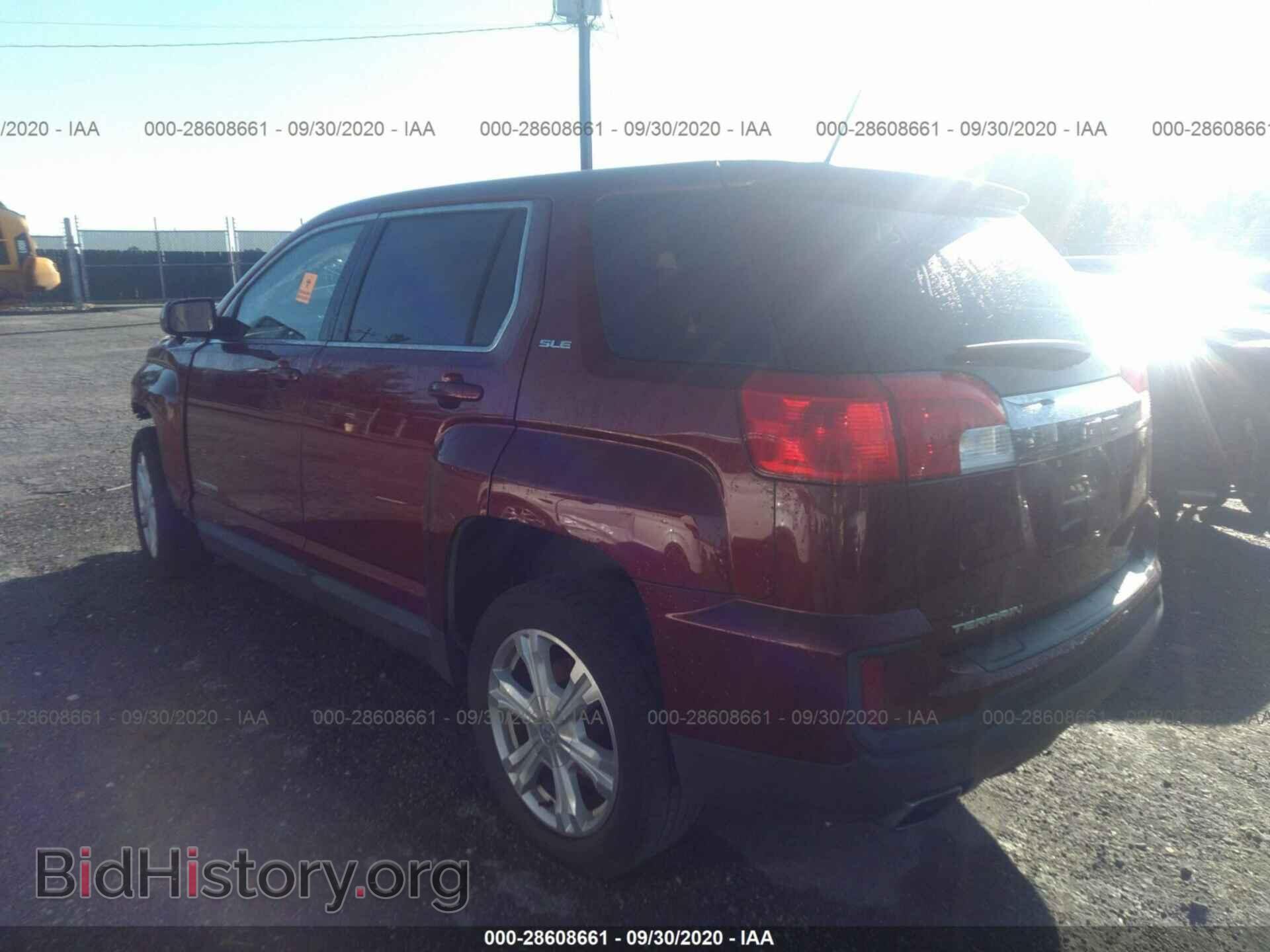 2017 GMC TERRAIN - VIN: 2GKALMEK7H6110029 - Фото 3
