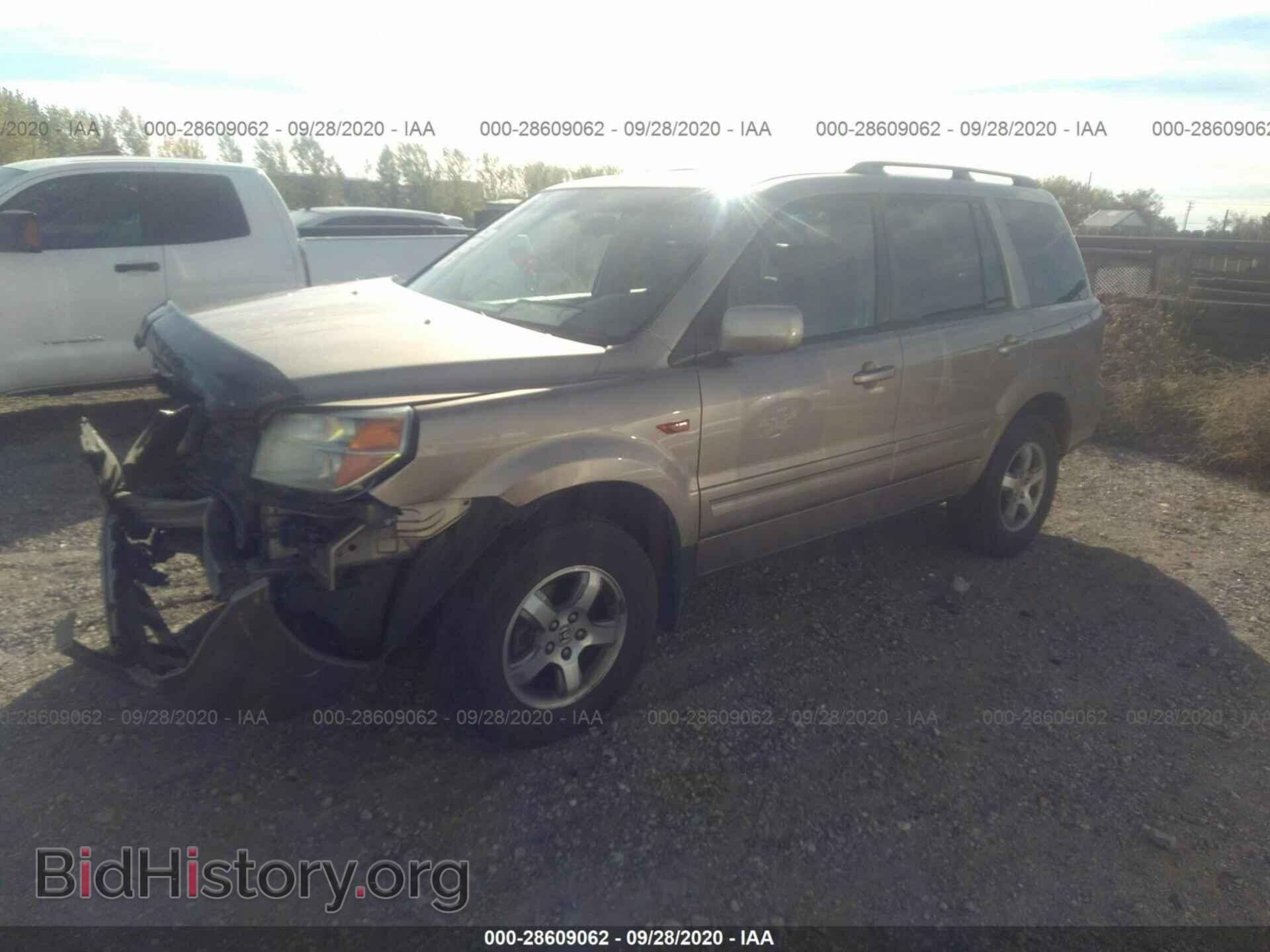 2006 HONDA PILOT - VIN: 2HKYF18576H517640 - Фото 2