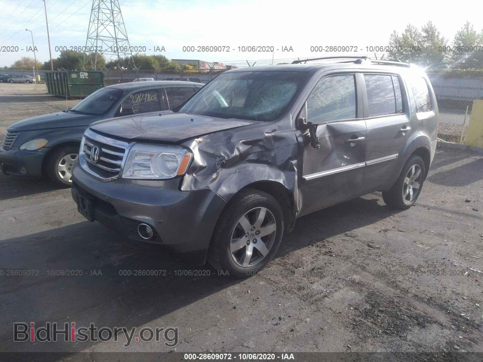 2013 HONDA PILOT - VIN: 5FNYF3H96DB024087 - Фото 2