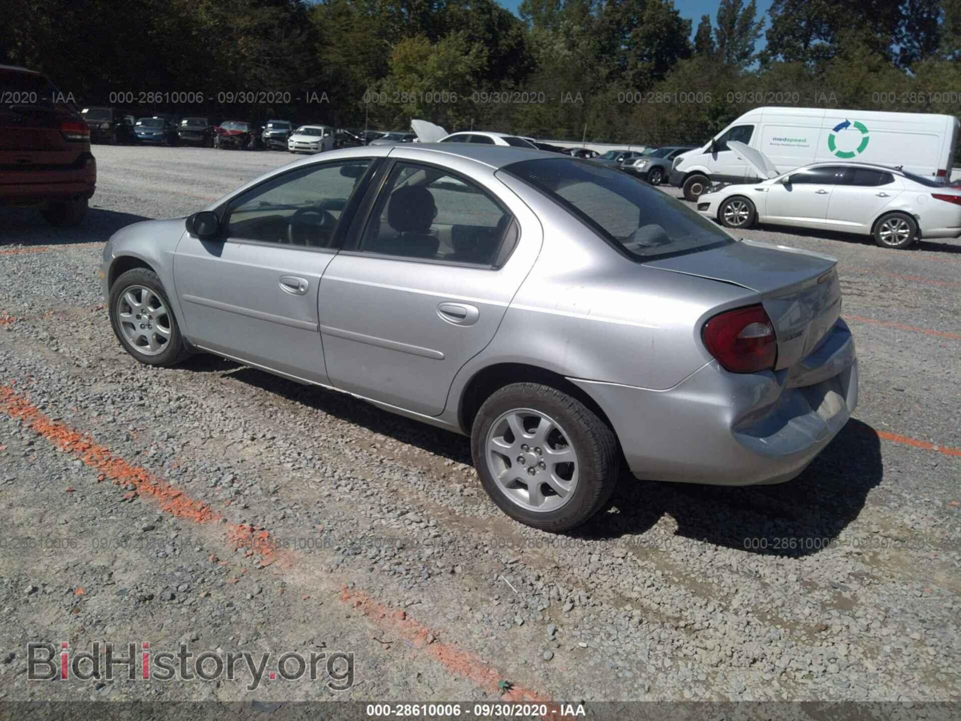 2005 DODGE NEON - VIN: 1B3ES56C55D166952 - Фото 3