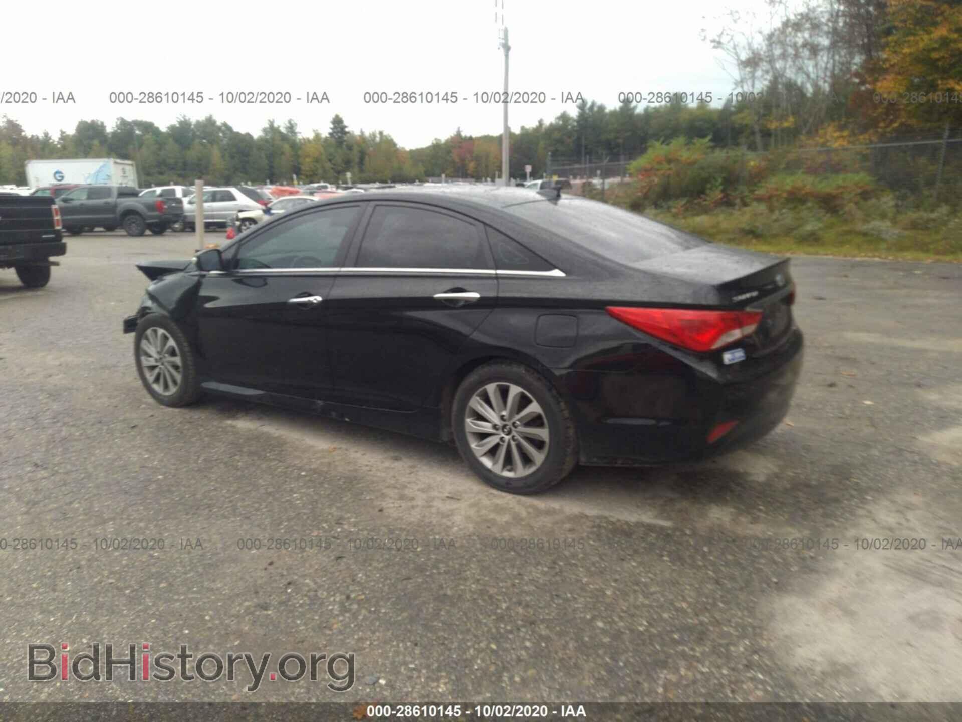 2014 HYUNDAI SONATA - VIN: 5NPEC4AC6EH836726 - Фото 3