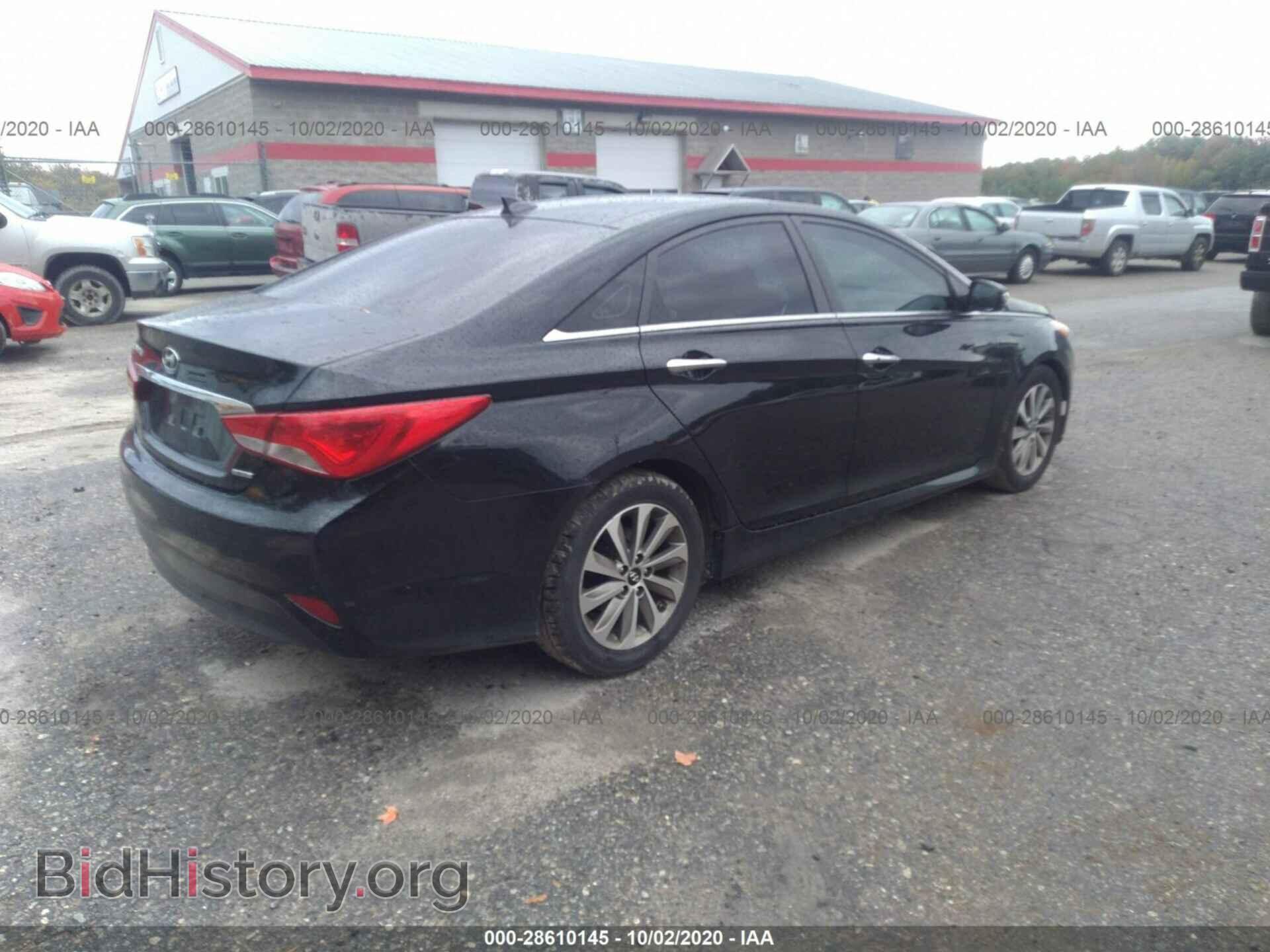 2014 HYUNDAI SONATA - VIN: 5NPEC4AC6EH836726 - Фото 4