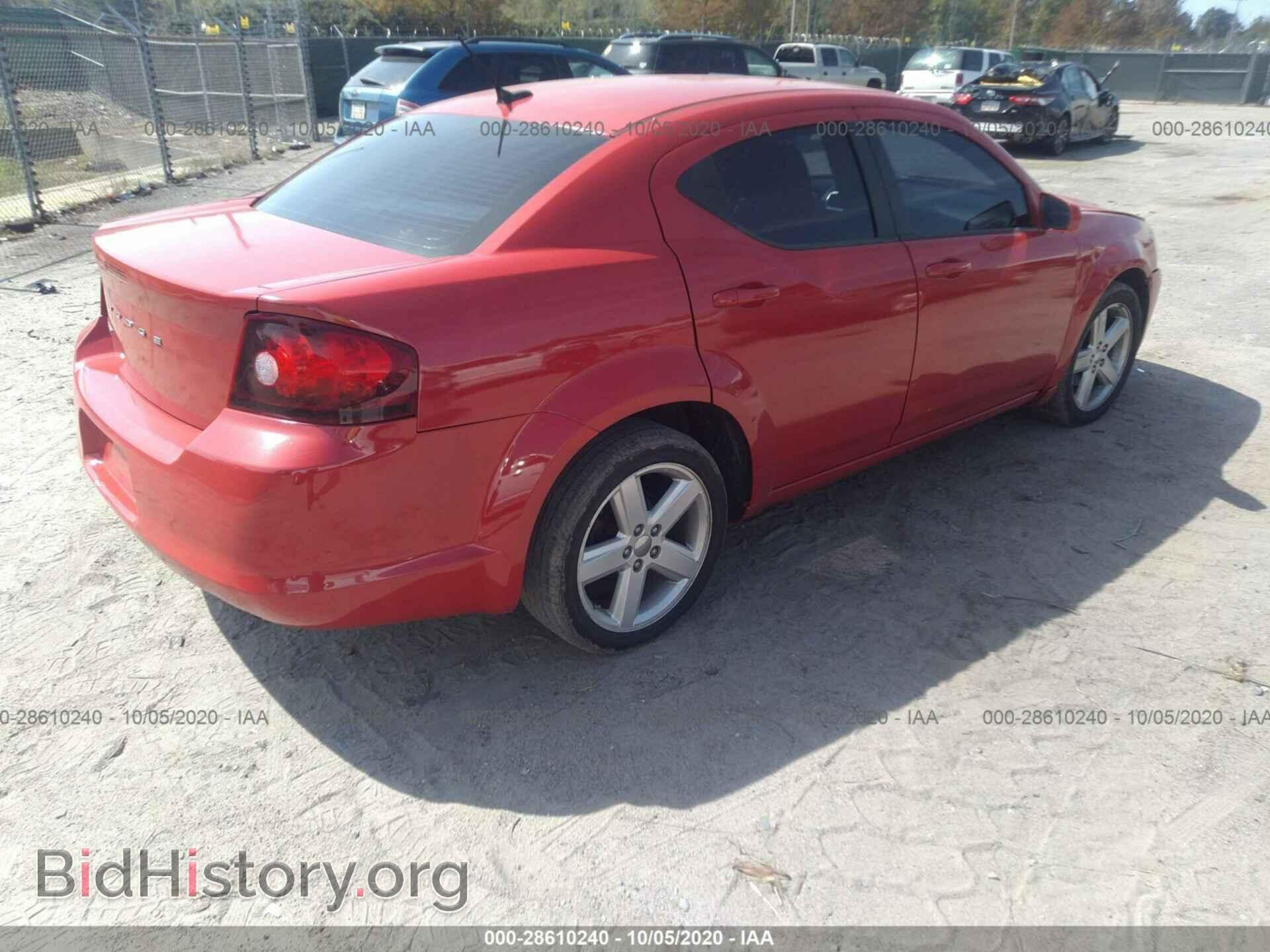 2013 DODGE AVENGER - VIN: 1C3CDZAB8DN681253 - Фото 4