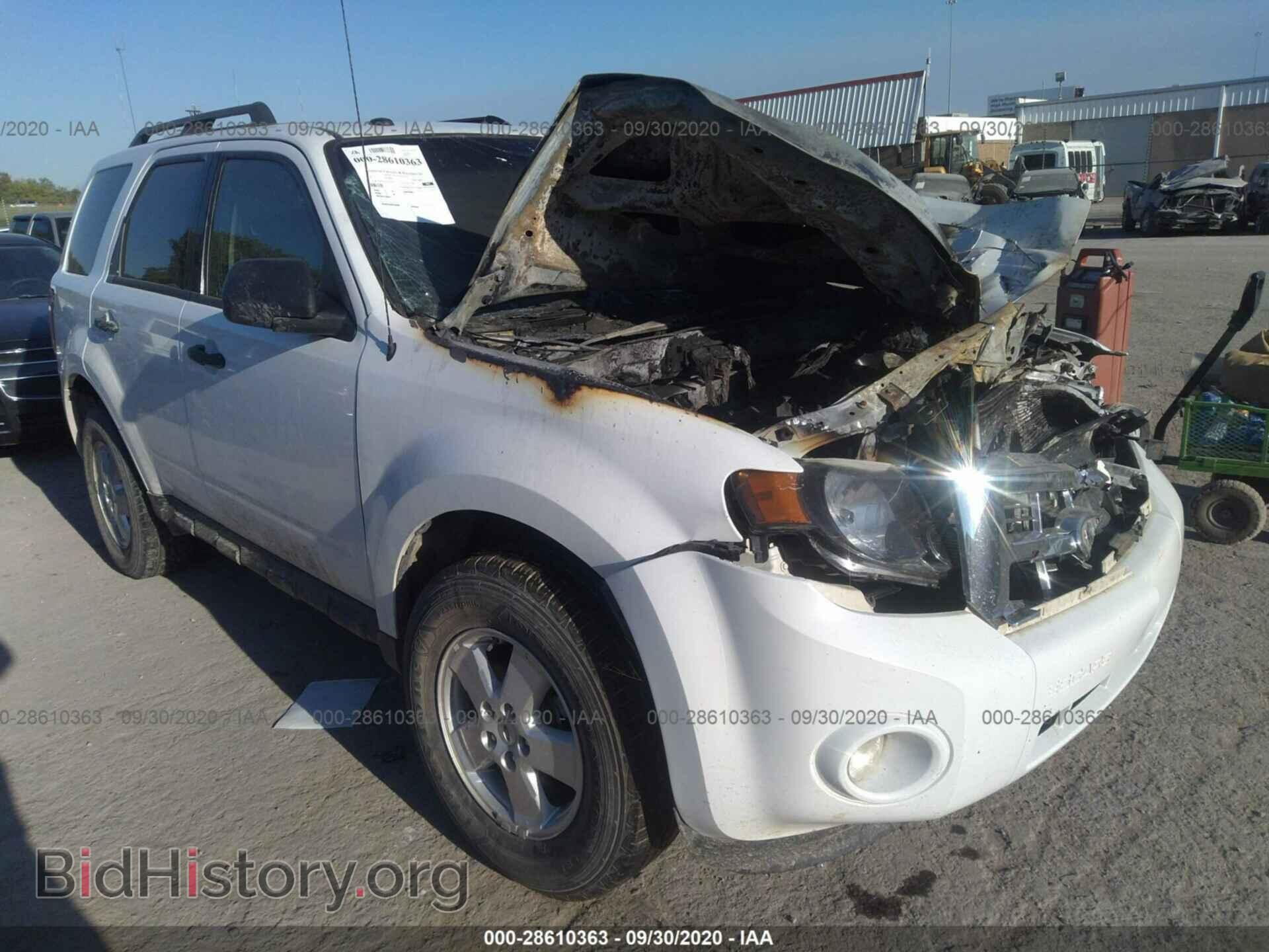 Фотография 1FMCU0D72CKA29545 - FORD ESCAPE 2012
