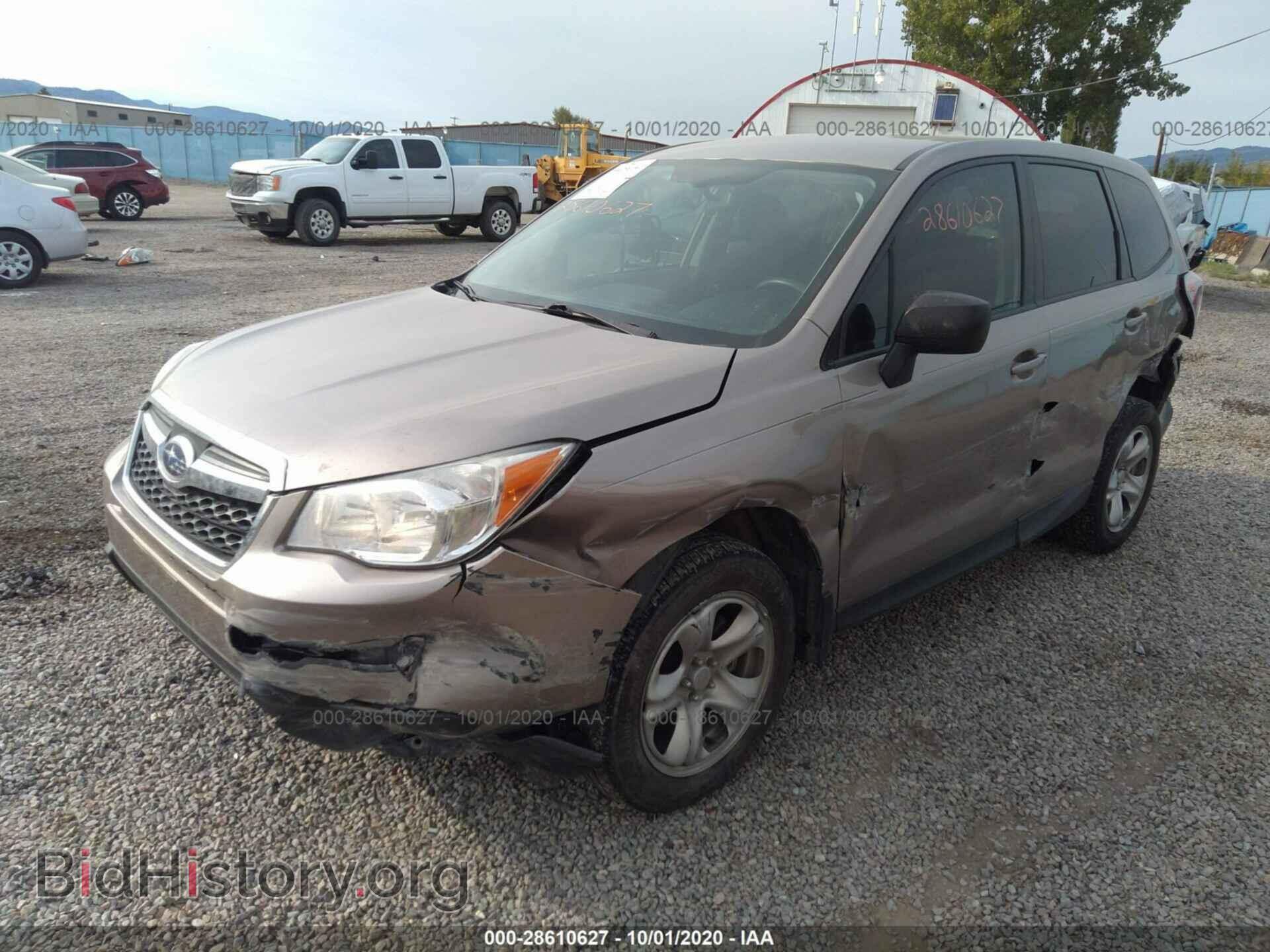 2014 SUBARU FORESTER - VIN: JF2SJAAC2EH504287 - Photo 2