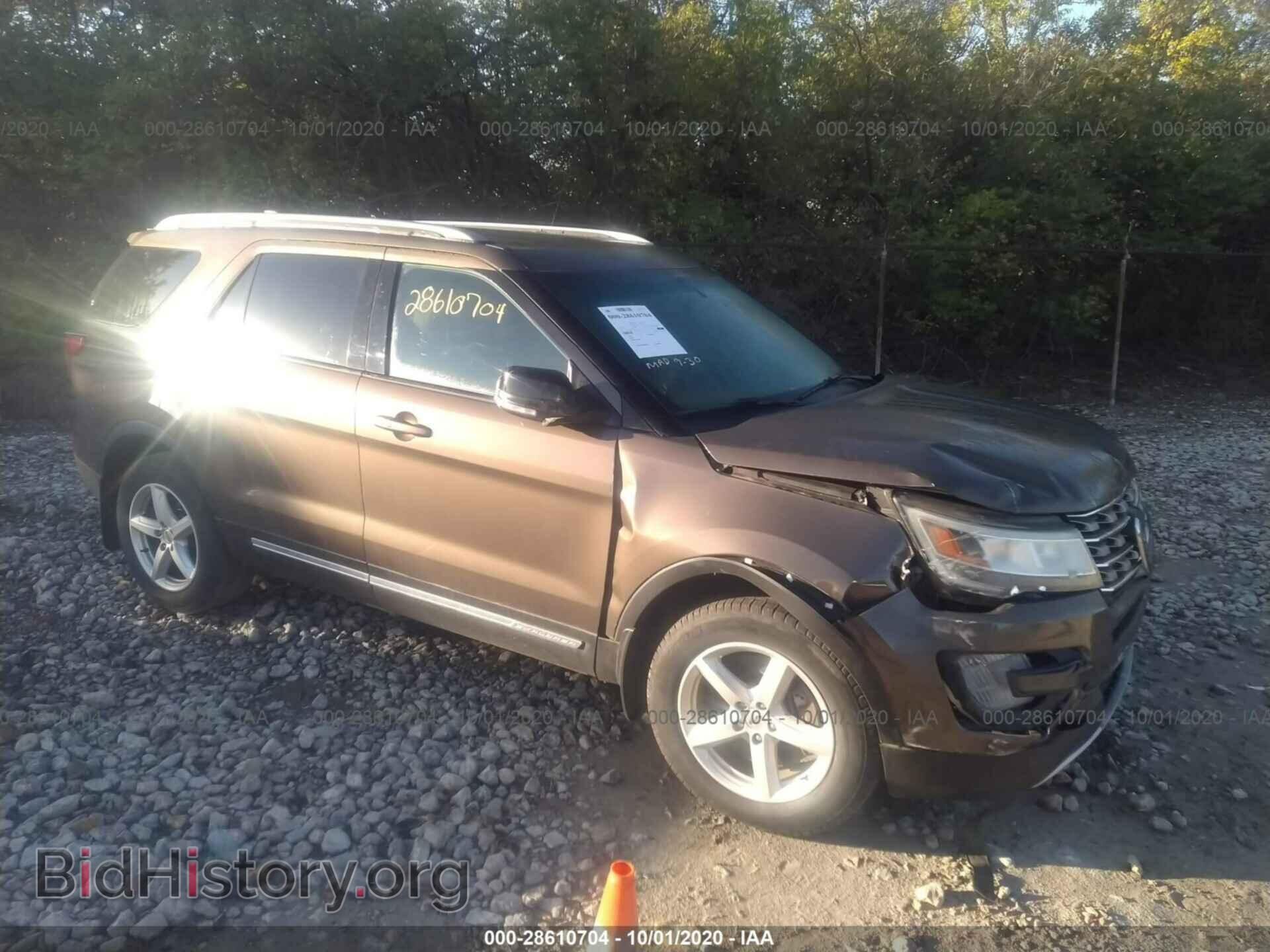 Фотография 1FM5K8D81GGB32549 - FORD EXPLORER 2016