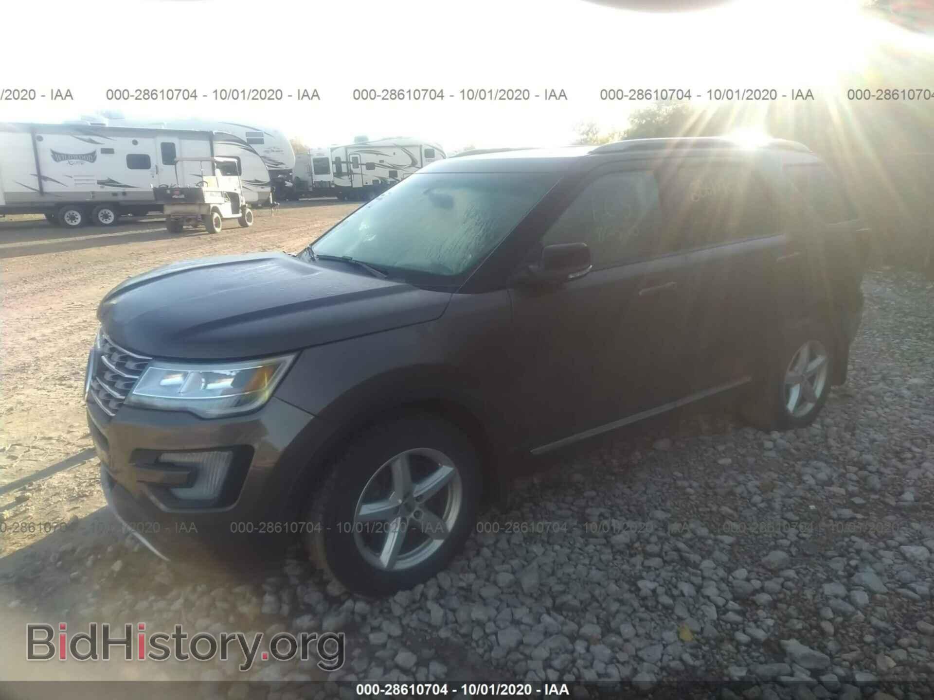 2016 FORD EXPLORER - VIN: 1FM5K8D81GGB32549 - Фото 2