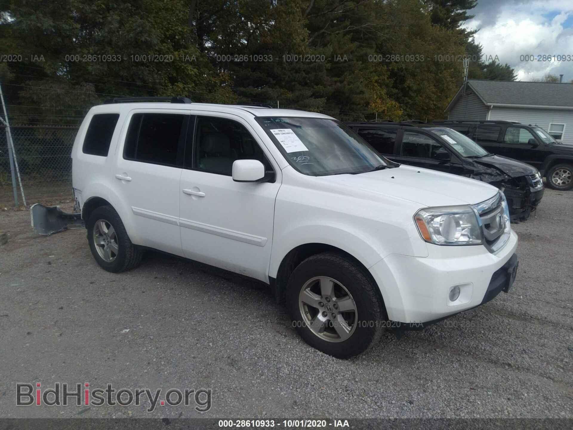 Фотография 5FNYF4H50BB070482 - HONDA PILOT 2011