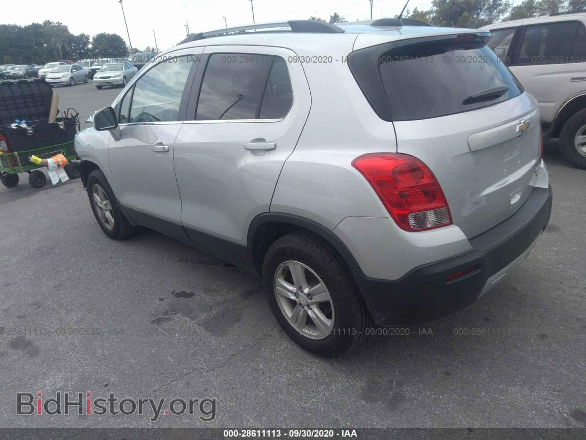 2016 CHEVROLET TRAX - VIN: 3GNCJPSBXGL262940 - Фото 3