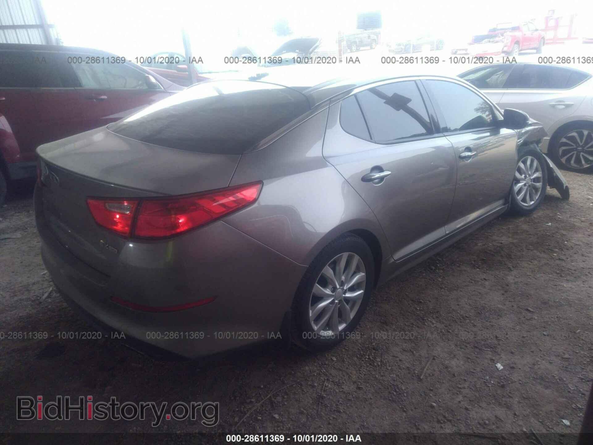 2015 KIA OPTIMA - VIN: 5XXGN4A72FG496073 - Фото 4