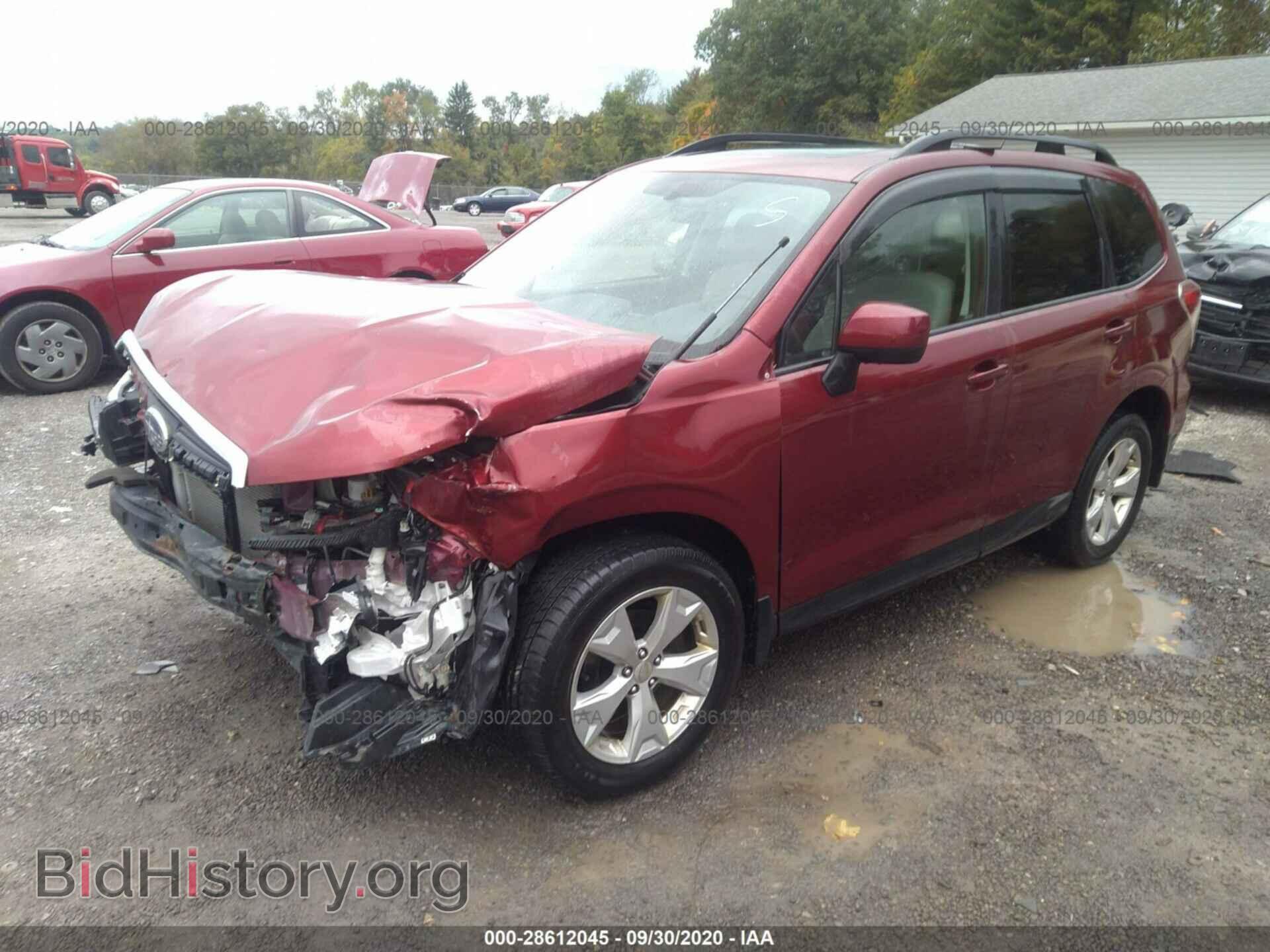 2014 SUBARU FORESTER - VIN: JF2SJAEC1EH545097 - Фото 2