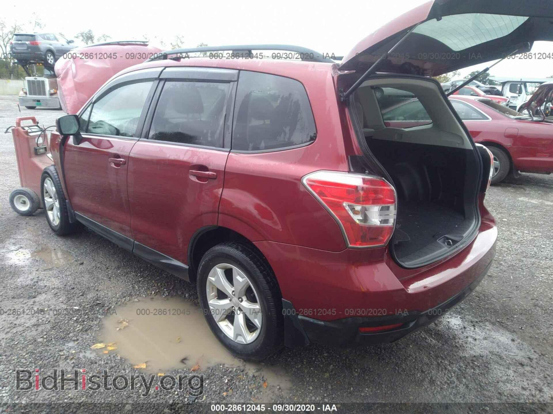 2014 SUBARU FORESTER - VIN: JF2SJAEC1EH545097 - Фото 3