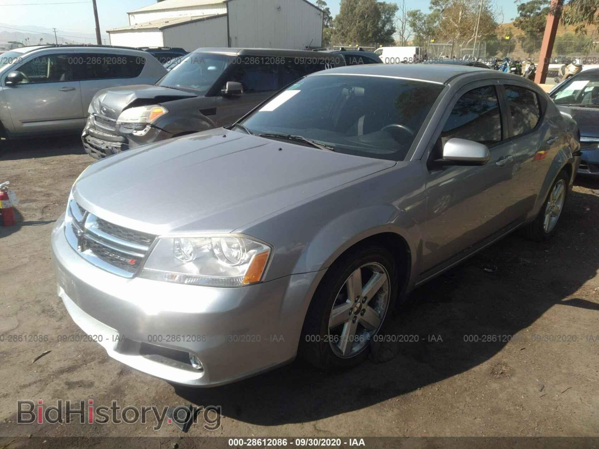 2013 DODGE AVENGER - VIN: 1C3CDZCB4DN662499 - Фото 2